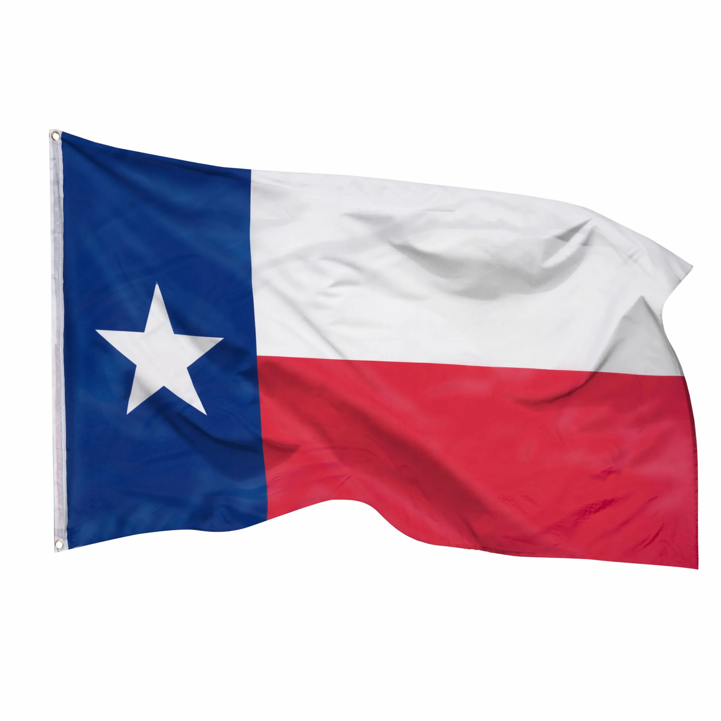 Flaga Texas 90 x 150 cm z oczkami z mosiądzu – wytrzymała flaga na maszt 100% poliester