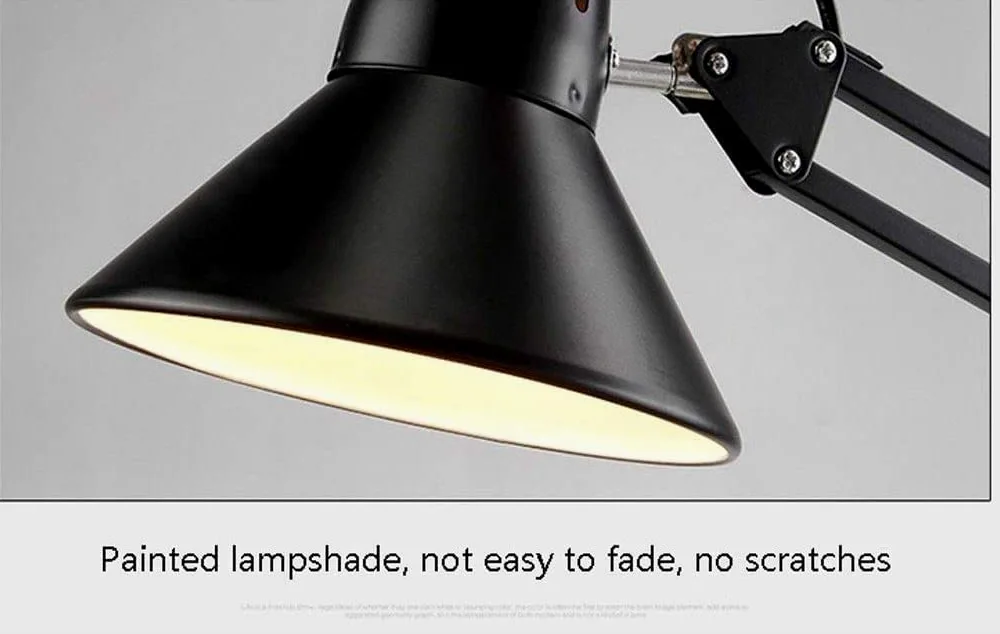 Lampa Biurkowa Ochrona Oczu Sypialnia Lampka Nocna Biurko Lampa Biurkowa LED Składana Lampa Stołowa (Yellow)