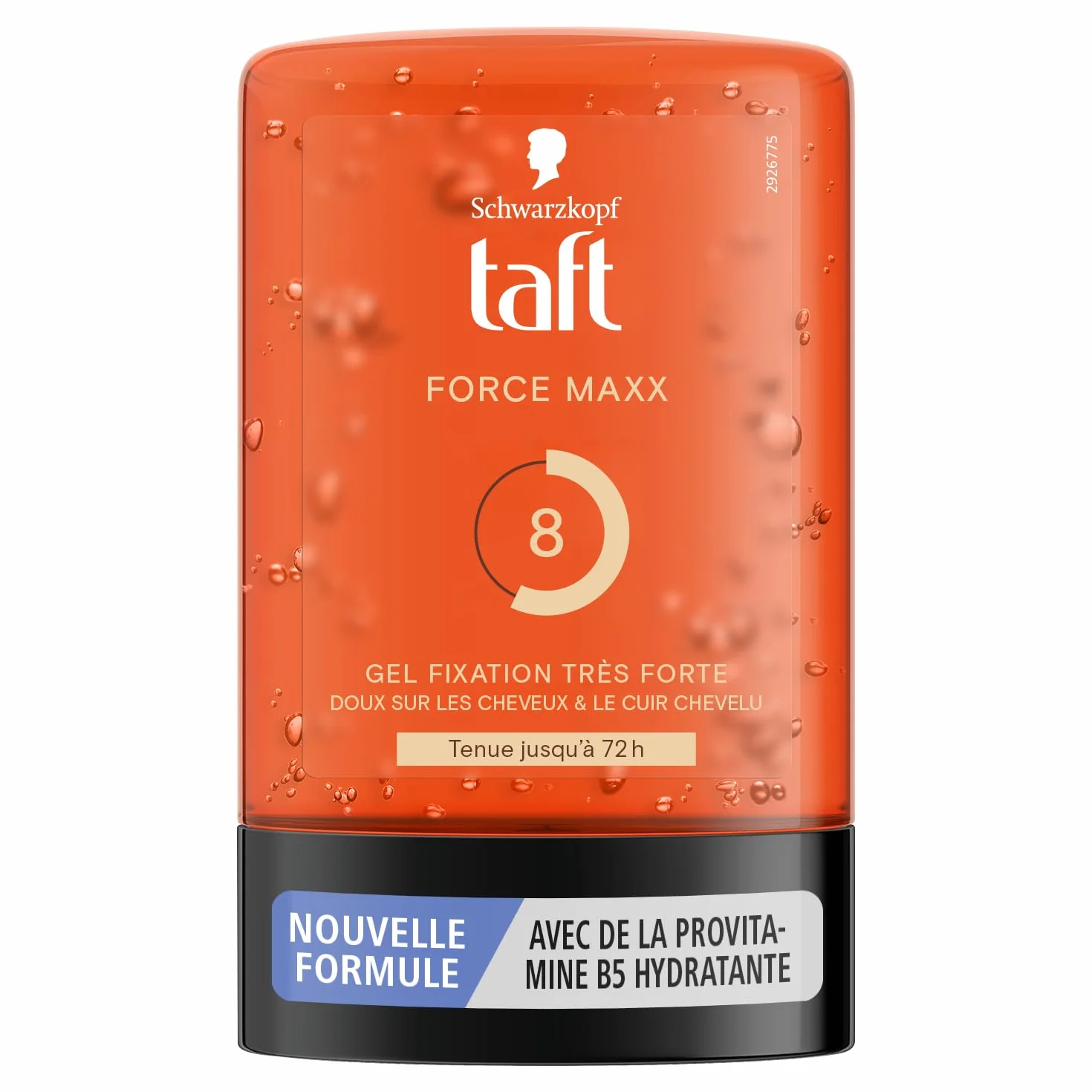 Schwarzkopf - TAFT - Żel do stylizacji - Gel Force Maxx - 72H Utrwalenie - Bardzo mocne mocowanie - Miękkie dla włosów - Długotrwałe - Bez efektu lepkości - Formuła prowitaminowa B5-300 ml