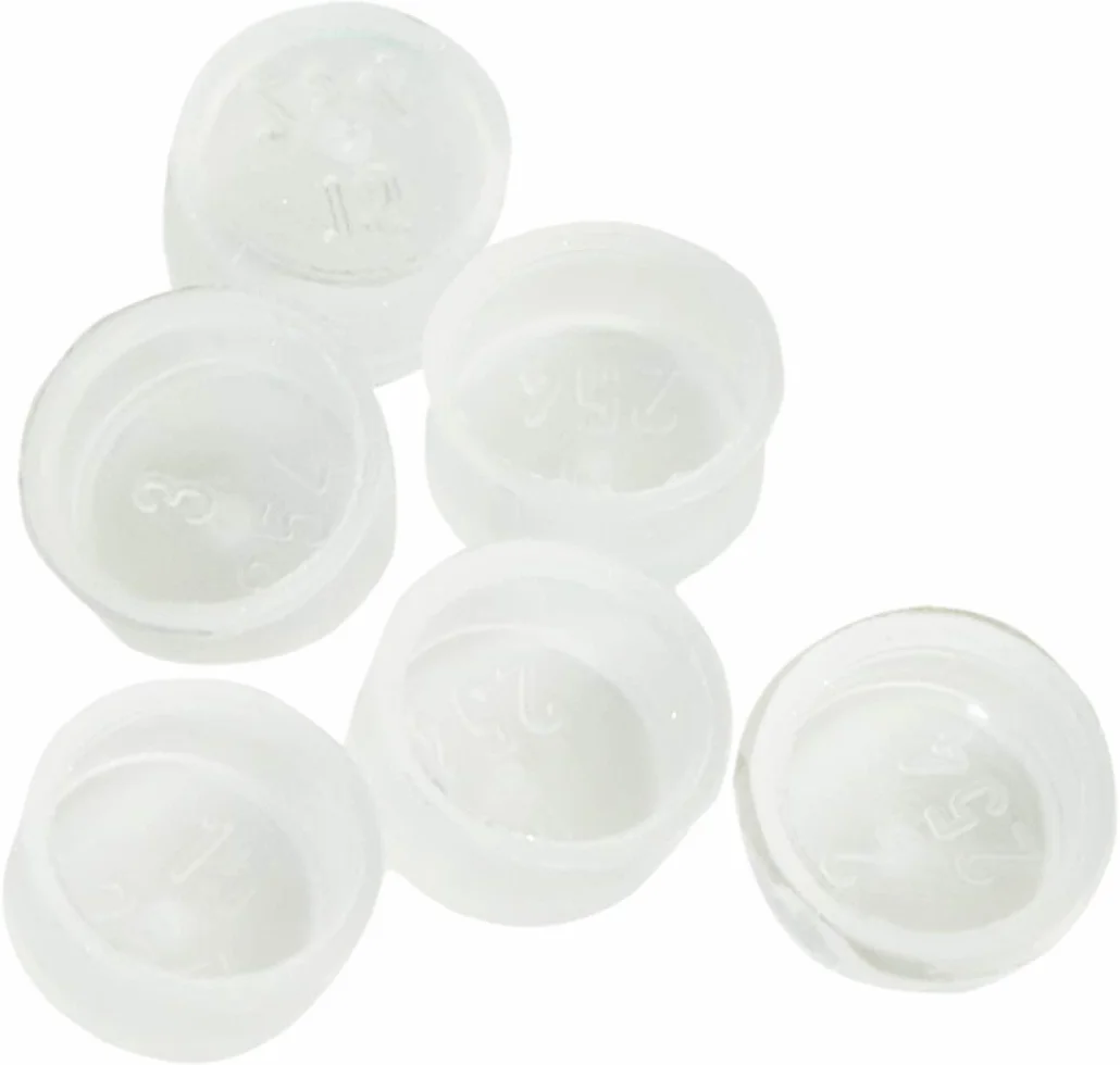 Legrand 080188 Pojedyncze pudełko do montażu Batibox Multimaterialne Ø80mm 50mm głębokość, pomarańczowy, zestaw 10 szt