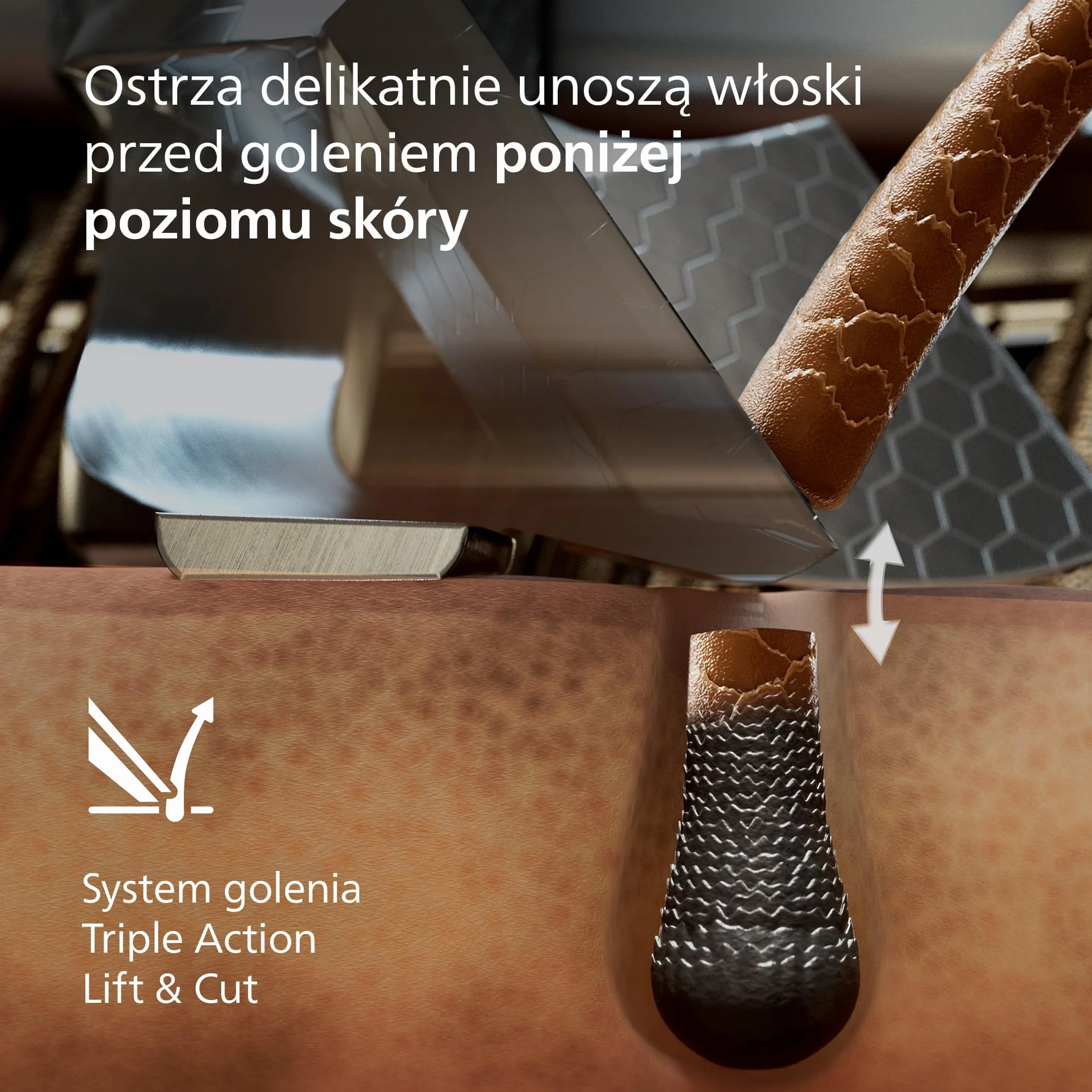Philips Shaver i9000 Prestige Ultra, golarka elektryczna do golenia na sucho i mokro z technologią Skin IQ Pro, System Triple Lift & Cut, obrotowe 360º ostrza, 5 trybów golenia, Model XP9404/31