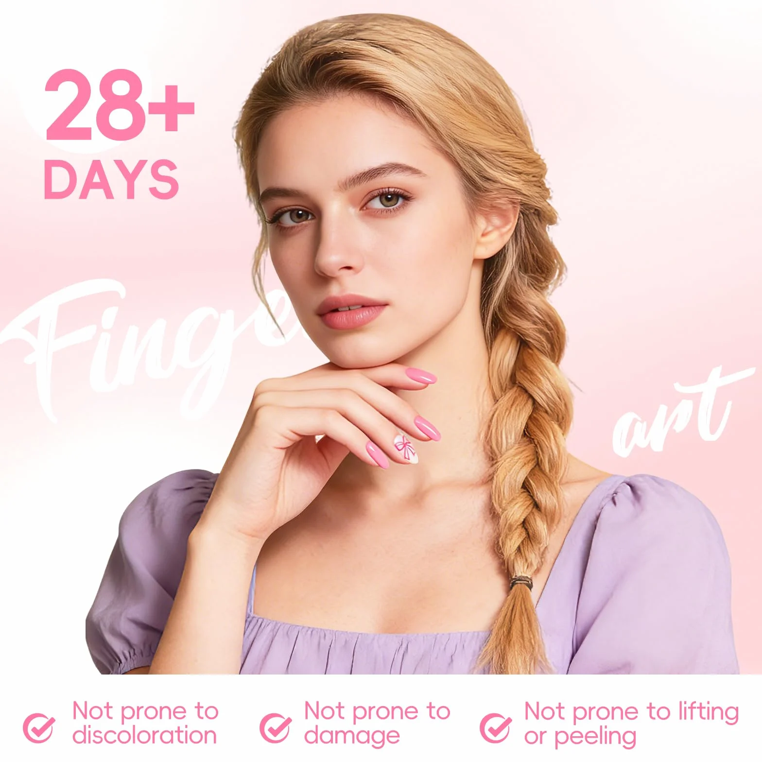 PEACECOLOR 73 szt. Zestaw półtrwałych paznokci i lampy, 55 kolorów półtrwały żelowy lakier do paznokci z podstawą Top Matowy Top Coat Zestaw do manicure półtrwały dla początkujących