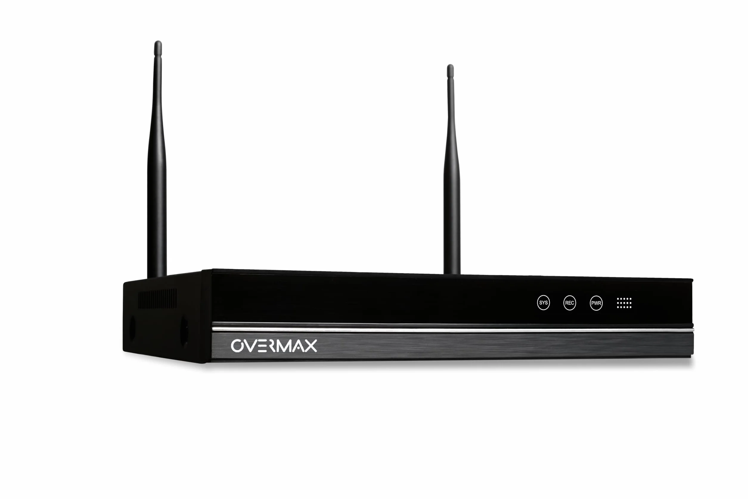 OVERMAX CAMSPOT NVR 4.0 rejestrator i 4 kamery do monitoringu, Wi-Fi, rozdzielczość Full HD 1080p, wykrywanie ruchu, powiadomienia alarmowe w aplikacji, zasięg widzenia w nocy 25 m