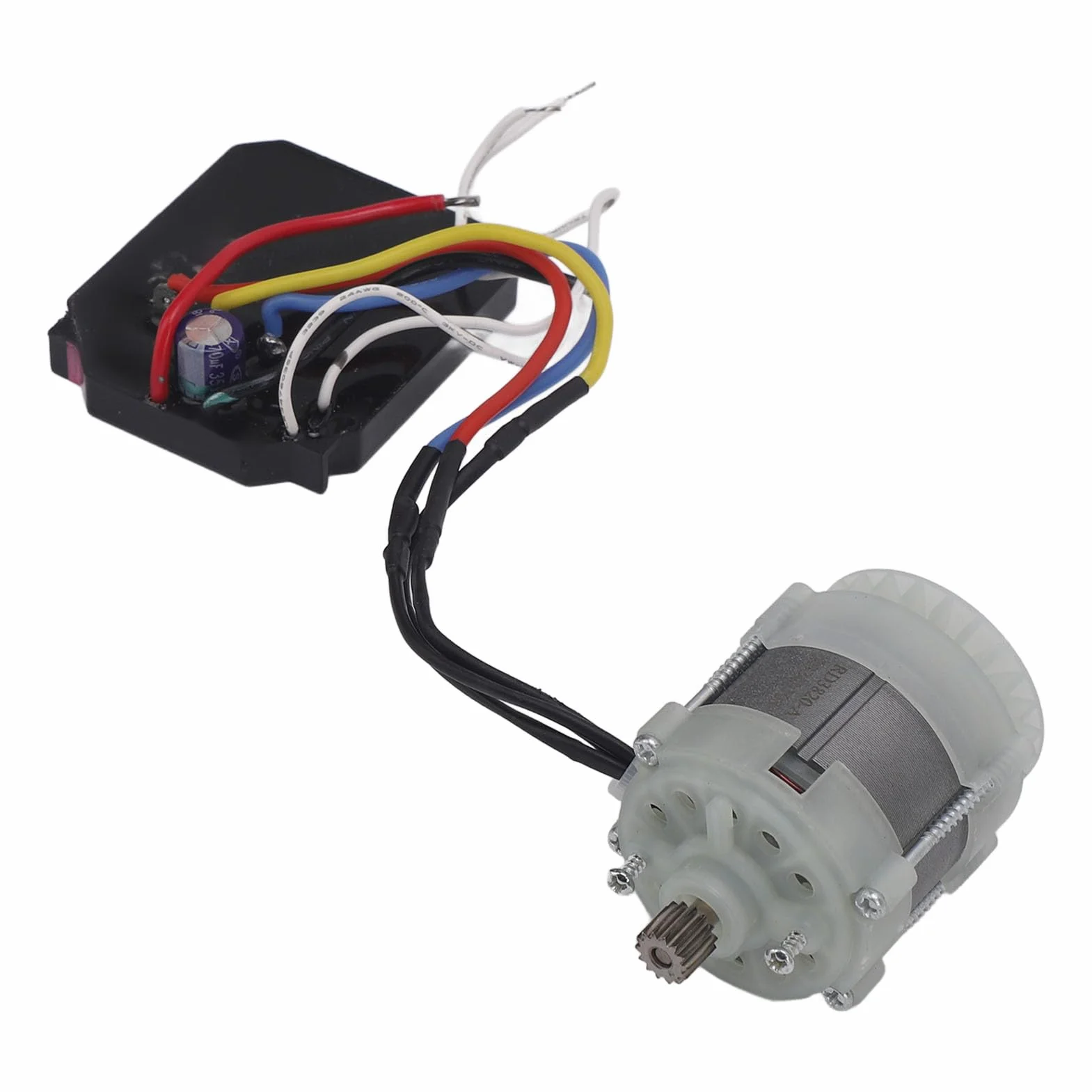 Mini Elektryczny Silnik Piły, 21 V 14 Zębów Przenośna Piła Bezszczotkowy Silnik Ręczne Akcesoria do pił łańcuchowych Kompatybilne z akumulatorową piłą łańcuchową 4 6 8 Cali