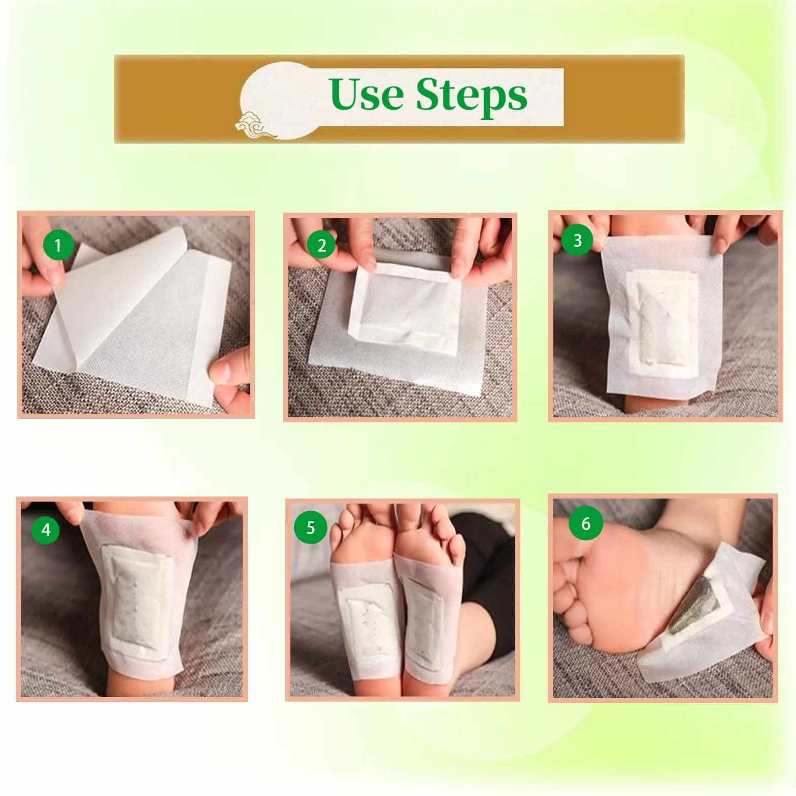 Detox plastry do stóp odtruwania 100 sztuk – Detox plaster na stopy, odtruwające bóle stóp, pomaga w łagodzeniu bólu i odprężeniu.