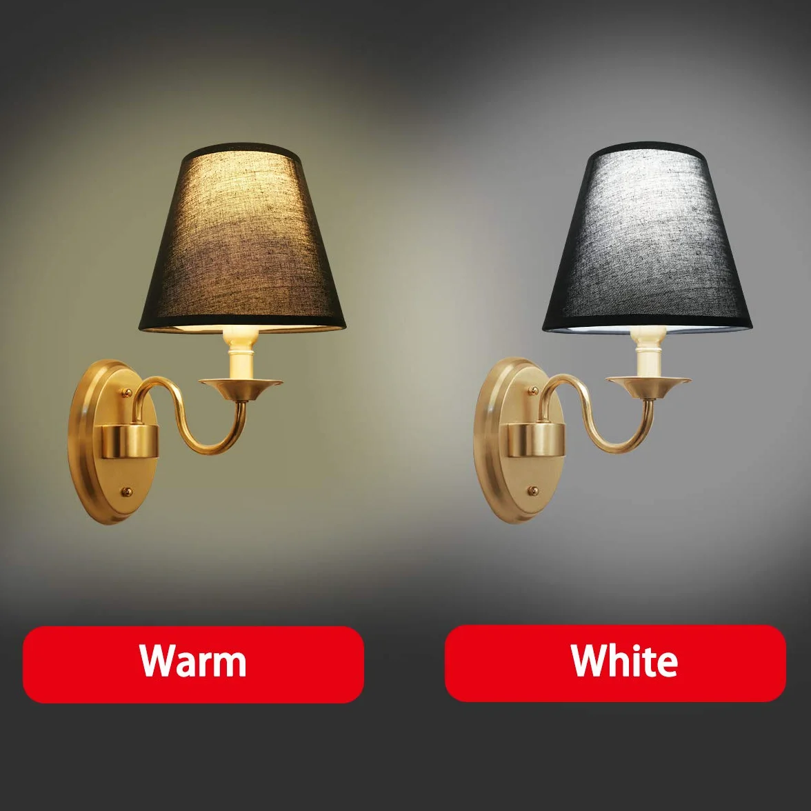 2 sztuki abażurów E14/E27 do lamp stołowych, lamp ściennych, kryształowych żyrandoli, abażur Górny 10 cm x Wysokość 14 cm x Dolny 16 cm, Czarny