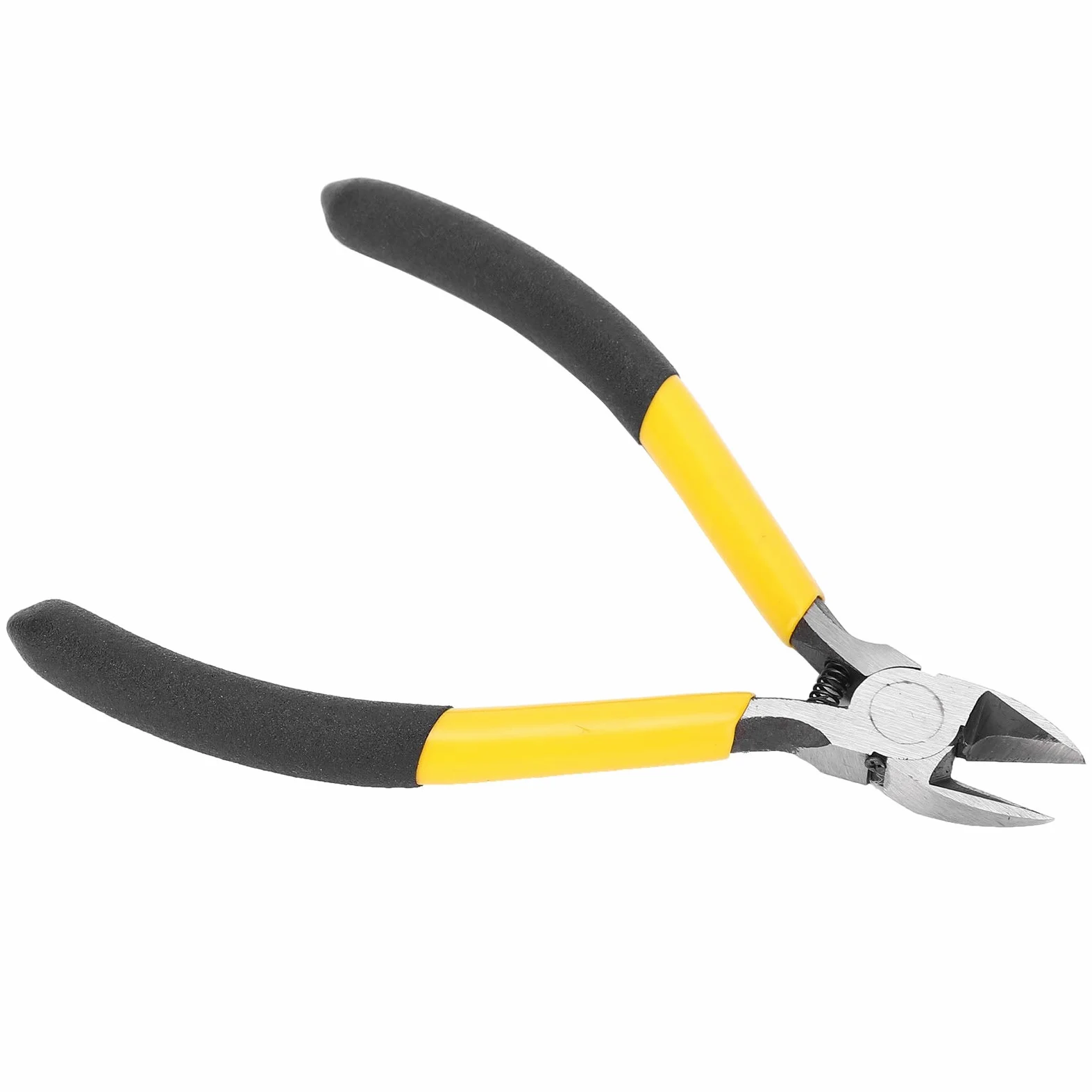 Zestaw profesjonalnych szczypiec kombinowanych DIY do napraw, szczypce tnące boczne, szczypce tnące boczne, narzędzia do naprawy drutu ze stali wysokowęglowej, 2 kolory, 5 cali, TU-A05S