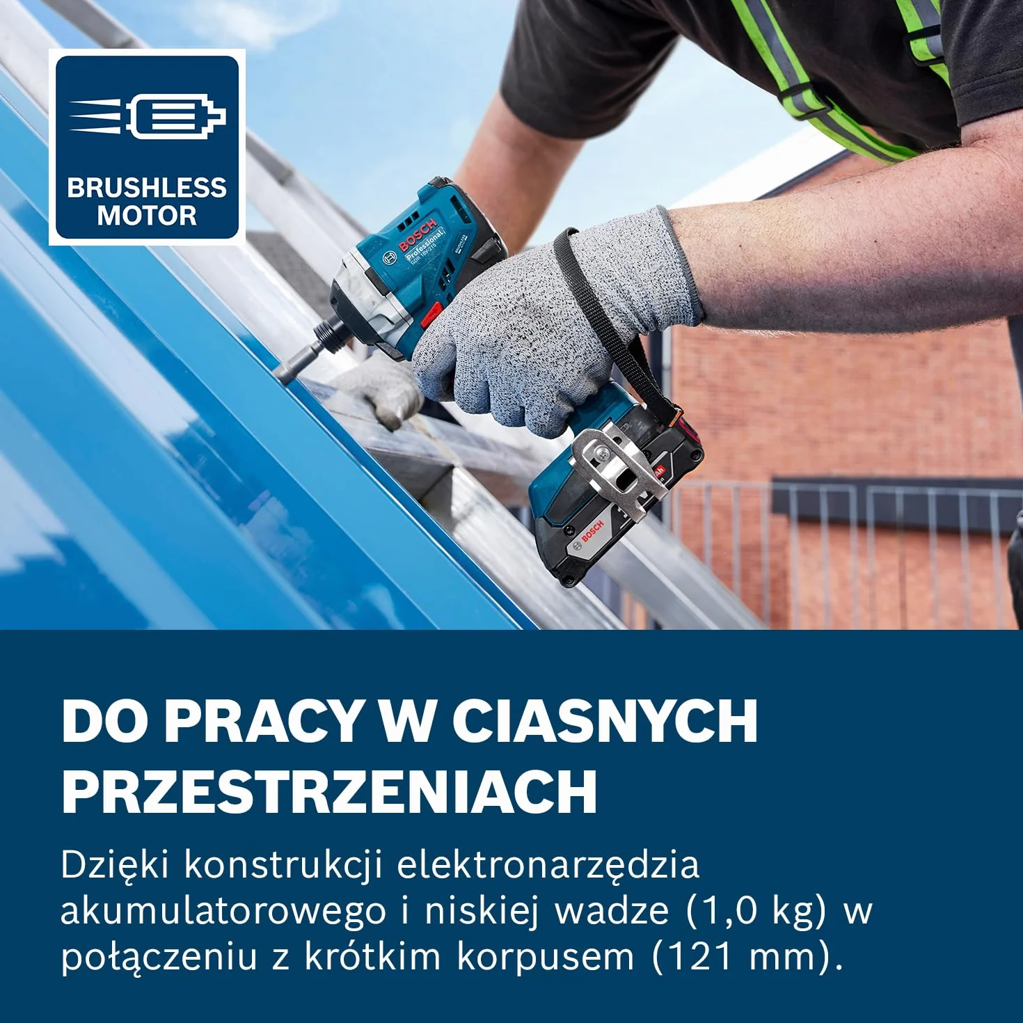 Bosch Professional 18 V firmy Bosch: akumulatorowa wkrętarka udarowa GDR 18V-215