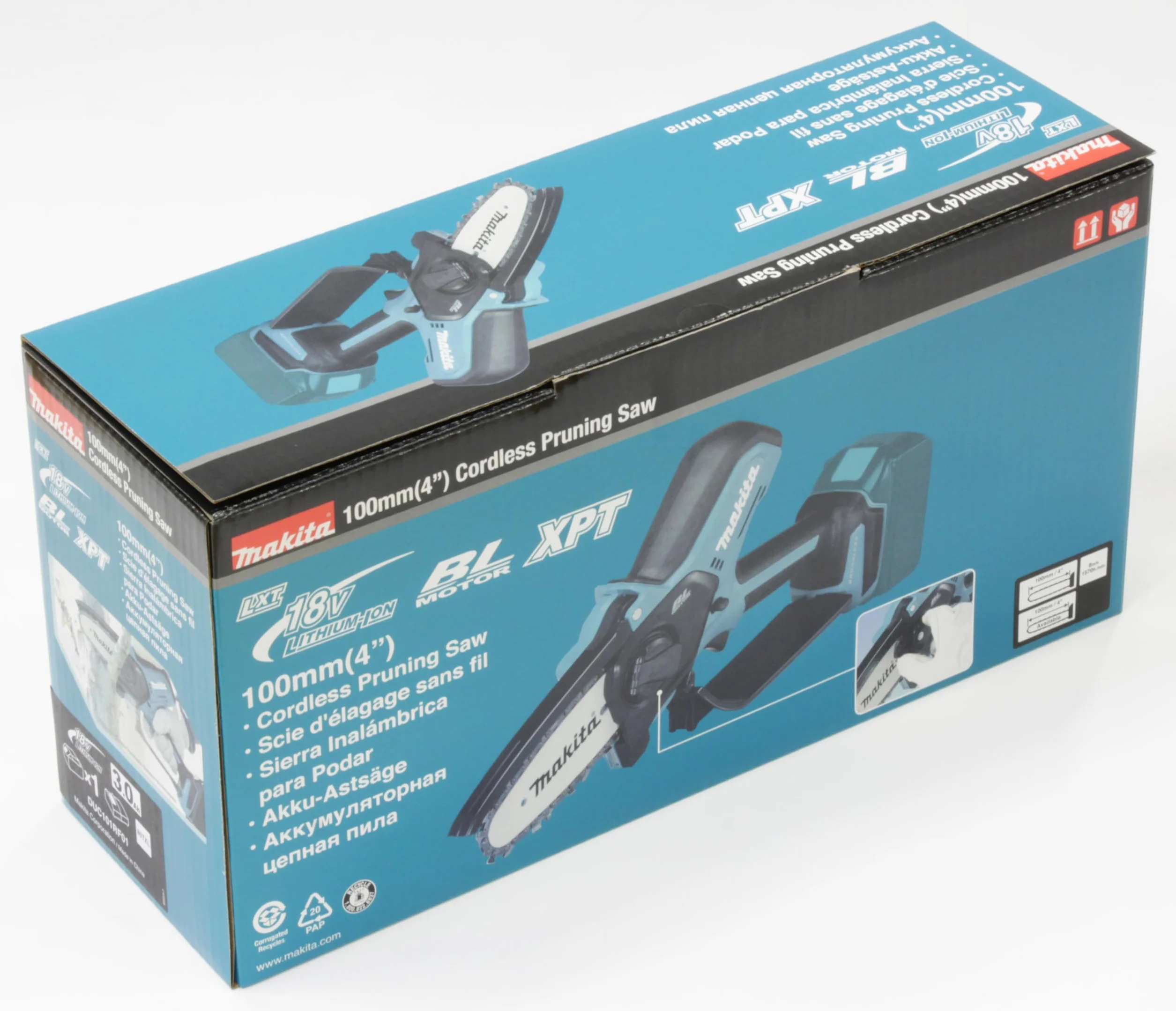 Makita DUC101RF01 akumulatorowa piła do gałęzi 18 V / 3,0 Ah, 1 akumulator + ładowarka