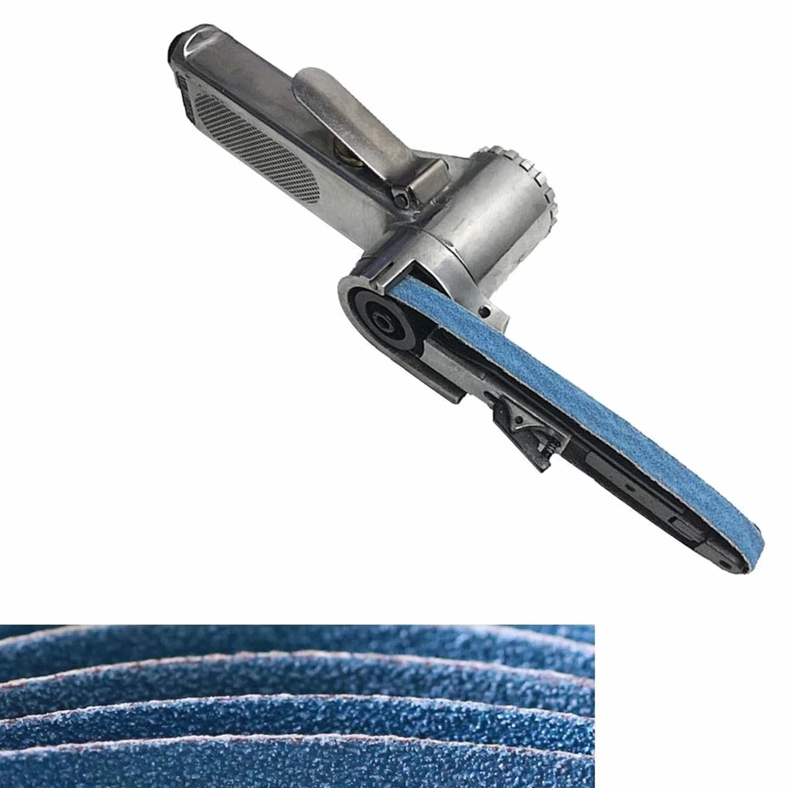 Pasy szlifierskie do drewna i metalu - 330x10mm, 452x15mm, 457x13mm - Trwałe pasy ścierne do szlifowania i polerowania-1szt(P80x457x13mm)