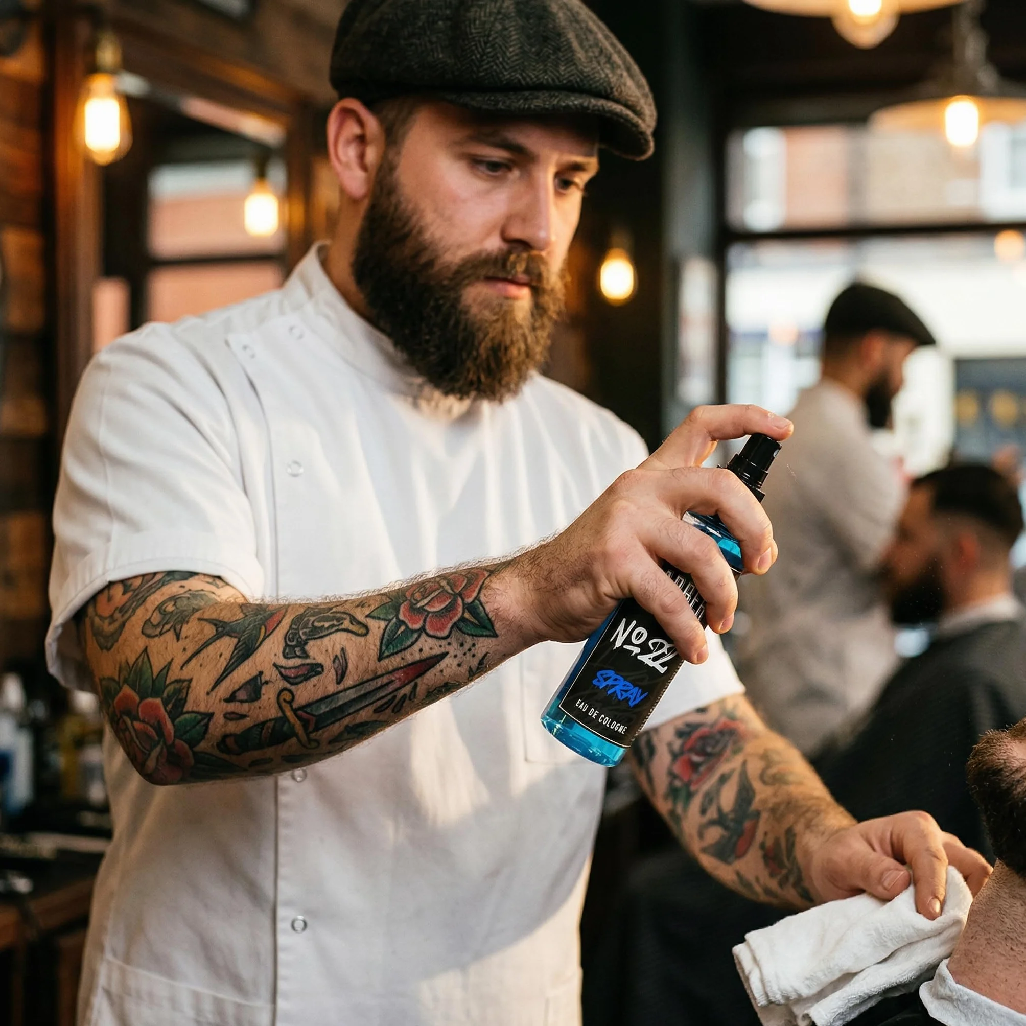 Barber Marmara No.22 EDC Woda toaletowa dla mężczyzn, turecka woda po goleniu, świeży, cytrusowy, wodny i drzewny zapach, długotrwały aromat z salonu fryzjerskiego 400ml