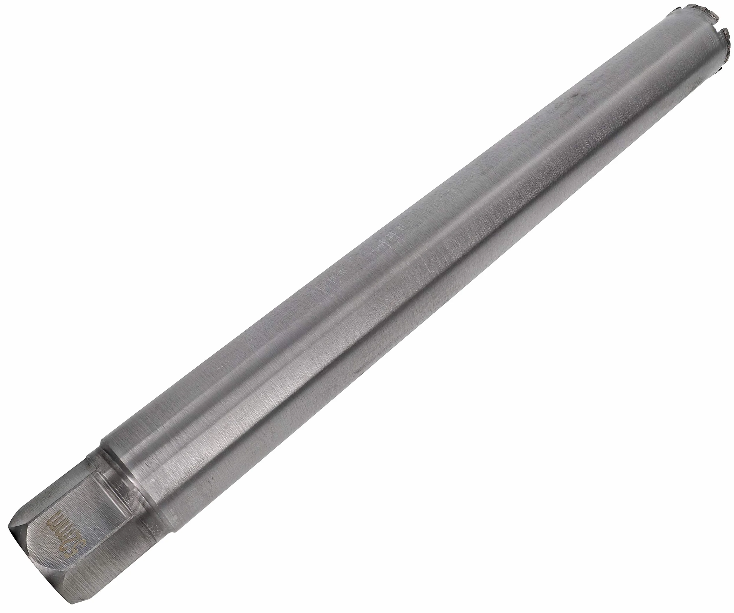 PRODIAMANT wiertło do wiercenia na mokro ø 52 mm do wiertarki rdzeniowej z wodą długość robocza 450mm mocowanie 1 1/4 cala UNC, beton, beton zbrojony, kamień i mur