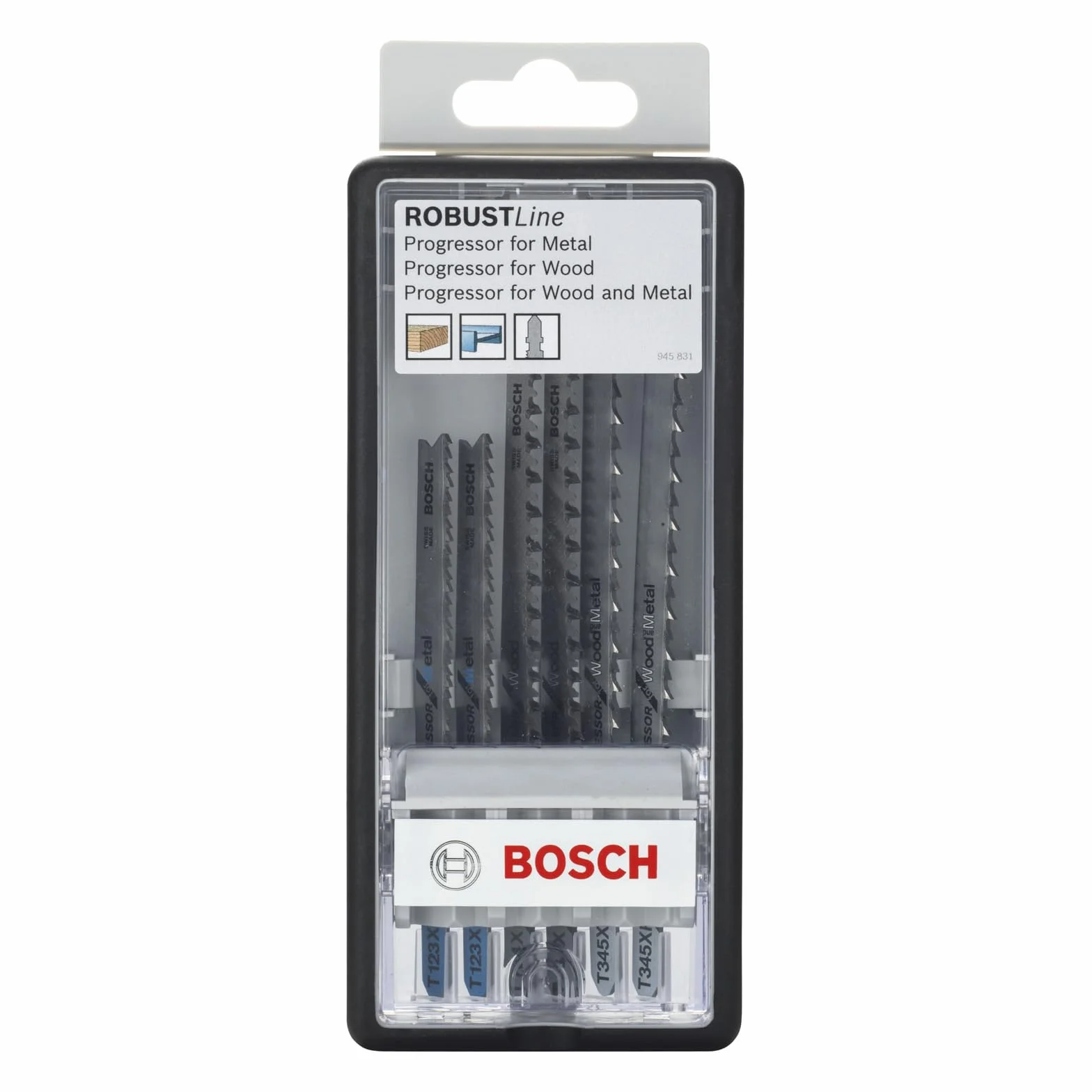 Bosch 2607010531 zestaw progresorów trzpienia T (6-częściowy)