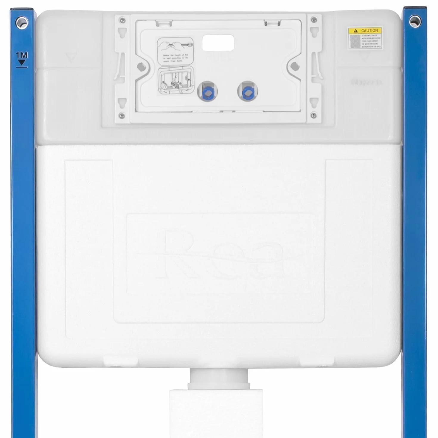 Rea - Stelaż Zestaw Podtynkowy K011a-q Do Mis Wc Z Przyciskiem Hd Tytan - 16x52,5x103,5 cm