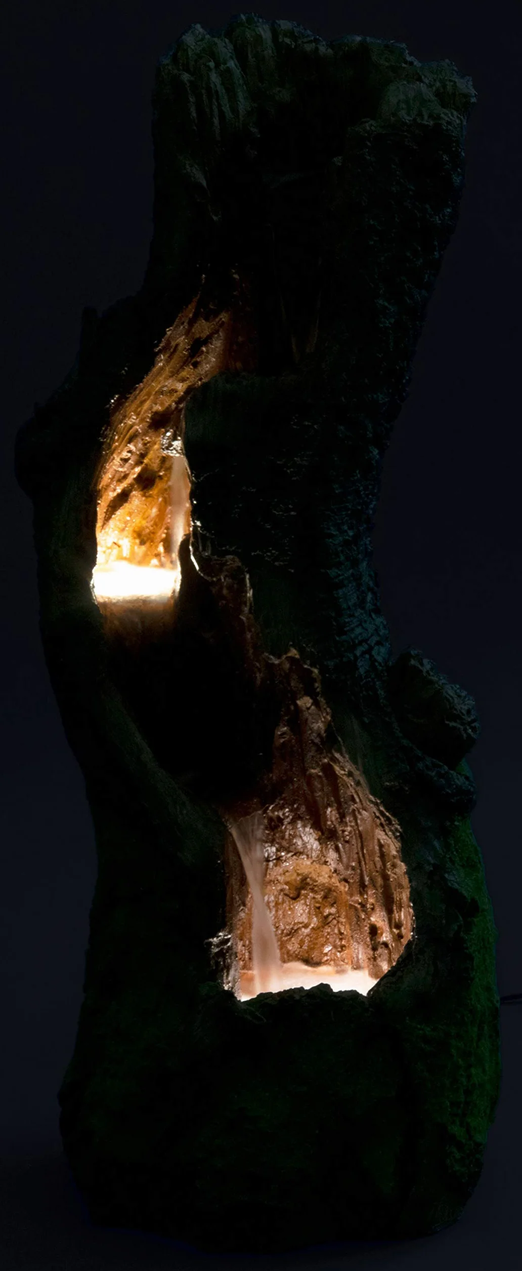 Fontanna Ogrodowa Brązowa 33 x 28 x 78 cm