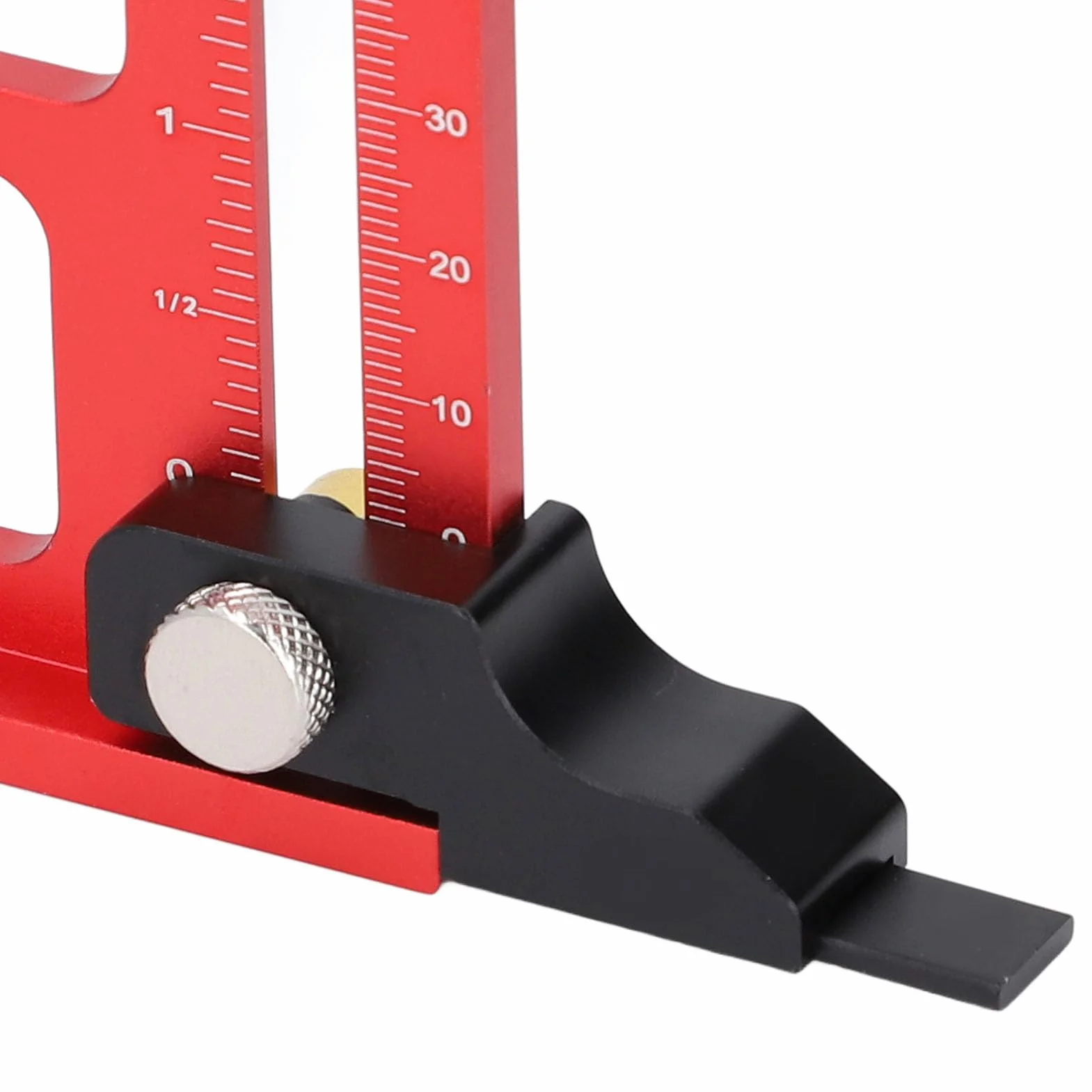 Głębokość Piły Stołowej, Piła Stołowa, Regulowane Narzędzie Pomiarowe 0-60 Mm, Narzędzie Pomiarowe Kątowe 45 Stopni, dla Routera, Wycisku Wiertła, Akcesoria do Piła Stołowego