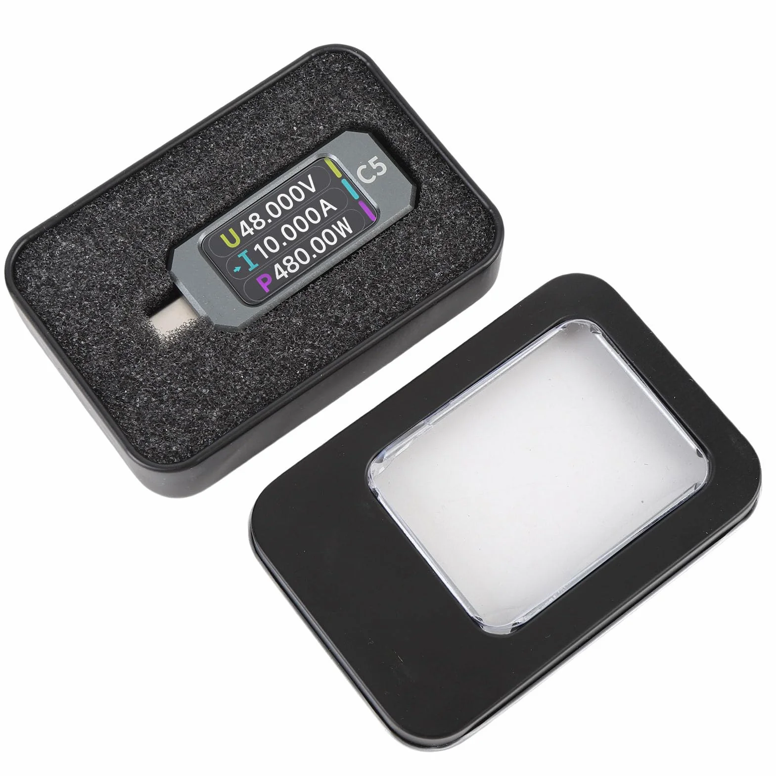 Tester typu C Miernik napięcia prądu 1,47 cala Kolorowy ekran Woltomierz Amperomierz Obsługa USB PD3.1 EPR