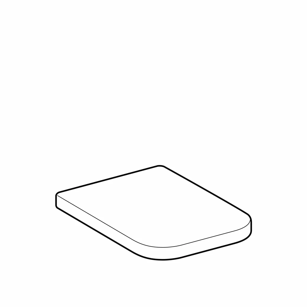 Geberit Renova Nr.1 Plan deska sedesowa z pokryw? - 572110000