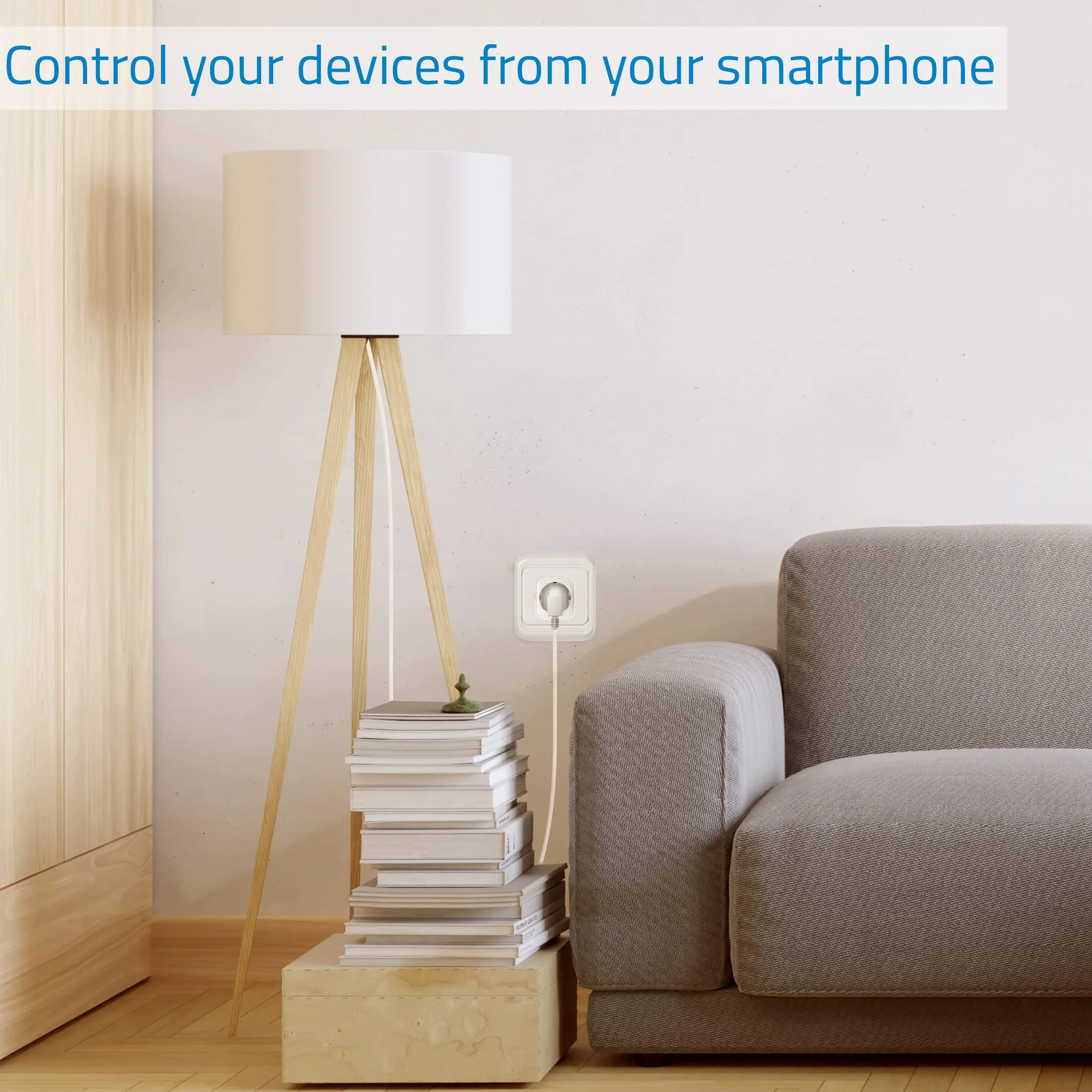 Nivian–Inteligentna wtyczka–Wifi 2.4 Ghz– do 16 A i 3680W – ochrona przeciwprzepięciowa i kontrola zużycia energii–Kompatybilny z Amazon Alexa i Google Home Remote Control z APP Tuya