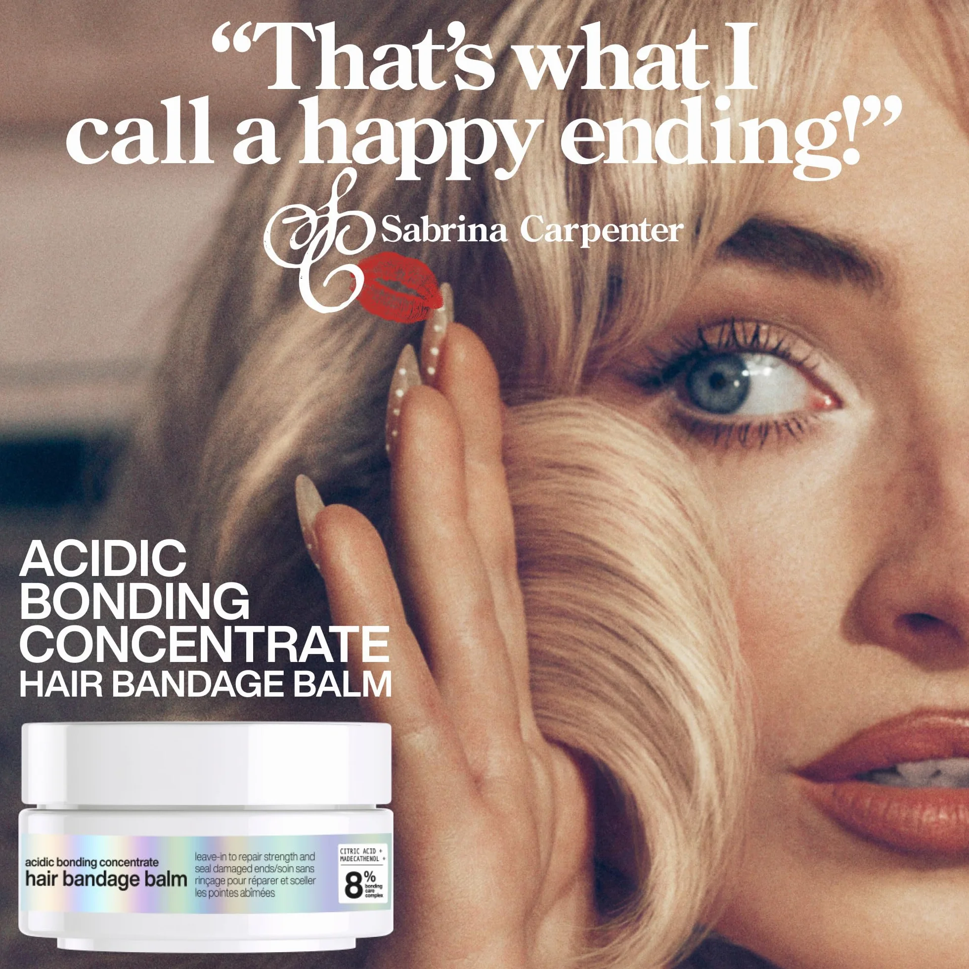 Redken, do suchych i zniszczonych rozdwojonych końcówek, chroni przed łamaniem włosów, uszczelnia rozdwajane końcówki, z kwasem cytrynowym i madecathenolem, Acidic Bonding Concentrate Hair Bandage