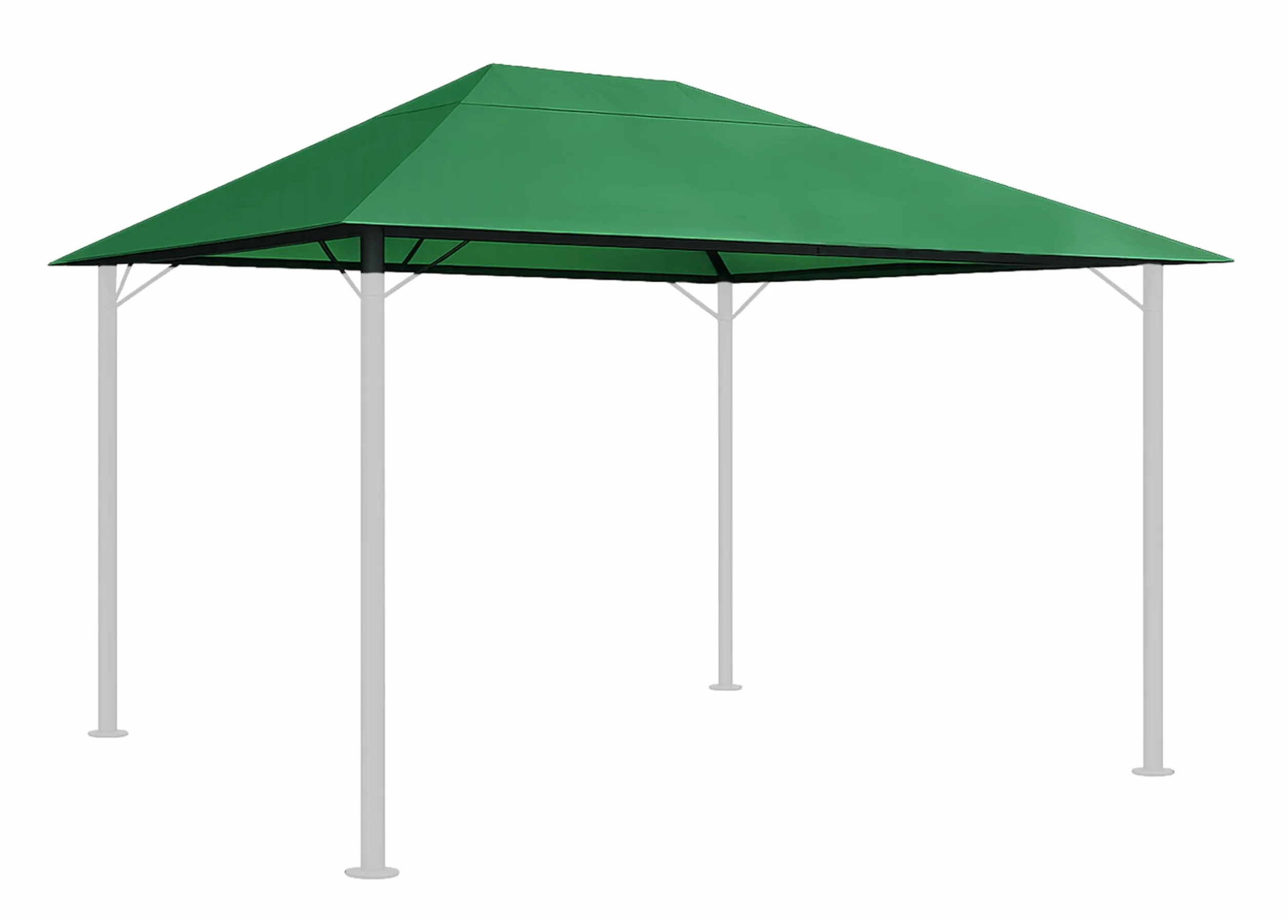 Dach zapasowy do pawilonu ogrodowego 3 x 4 m zielony