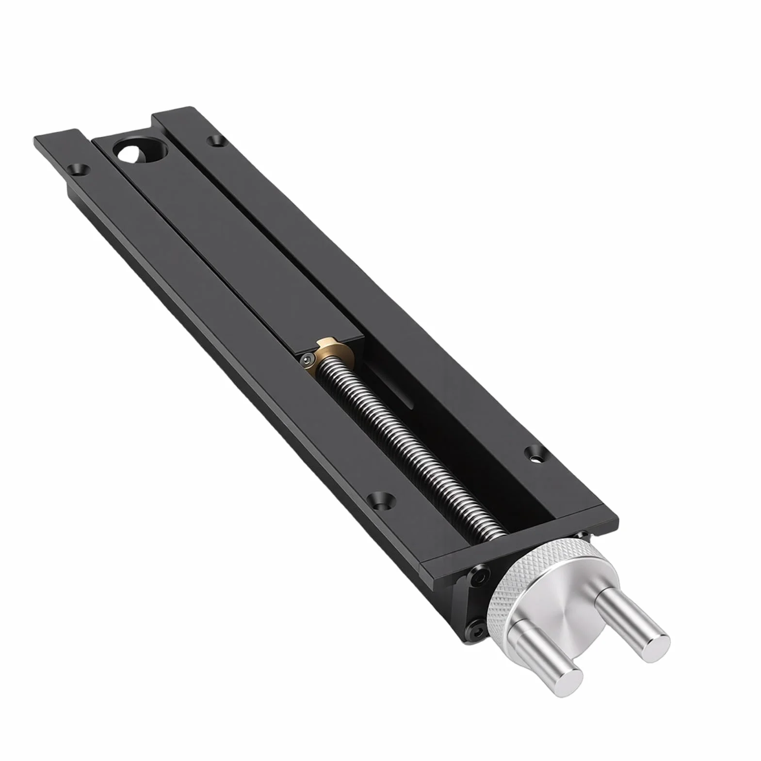 Jeffergarden Stolik Stolarski Aluminiowy 0-110mm Otwór 20mm Śruba ze Stali Nierdzewnej
