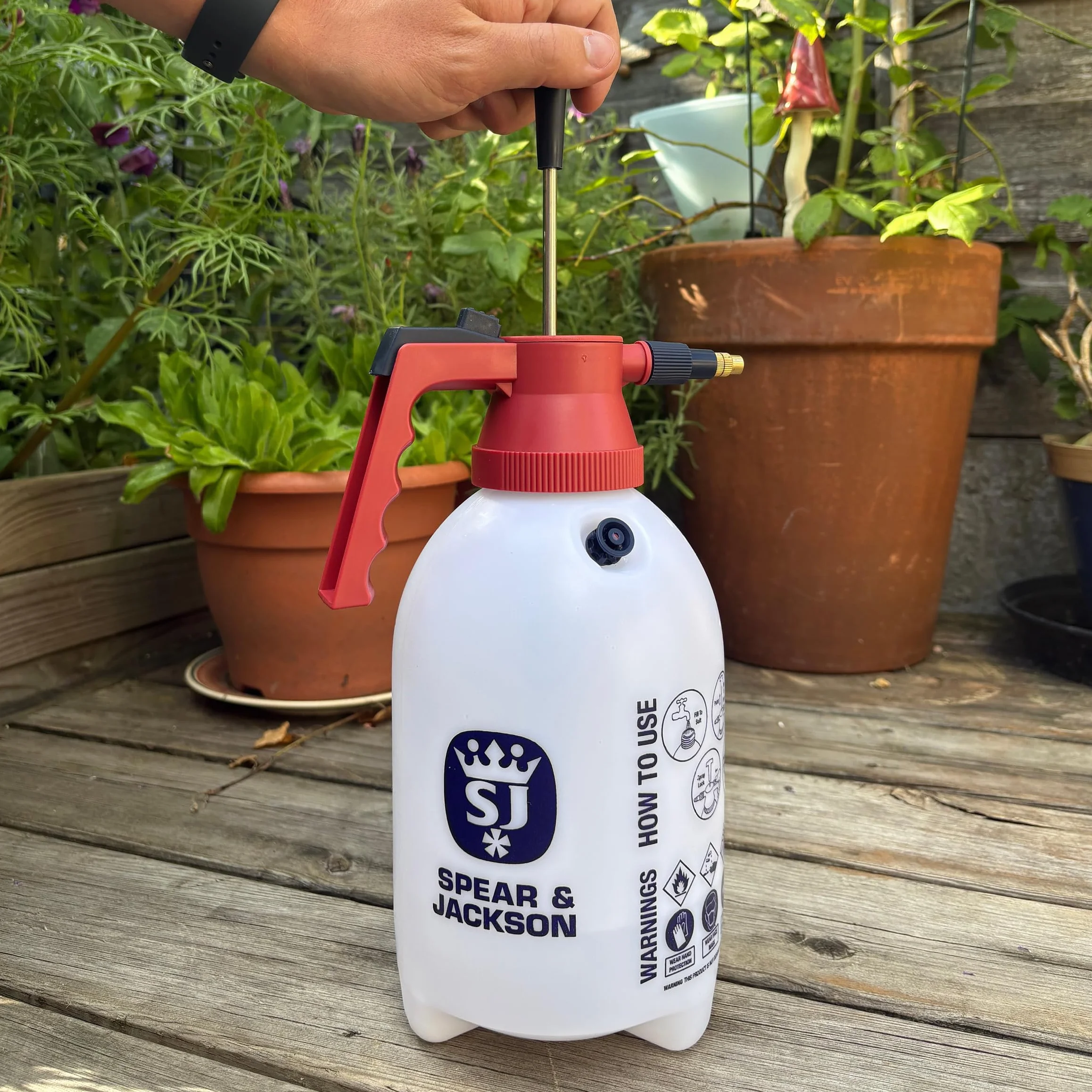 Spear & Jackson 2LPAPS Opryskiwacz ogrodowy pod ciśnieniem, 2 l