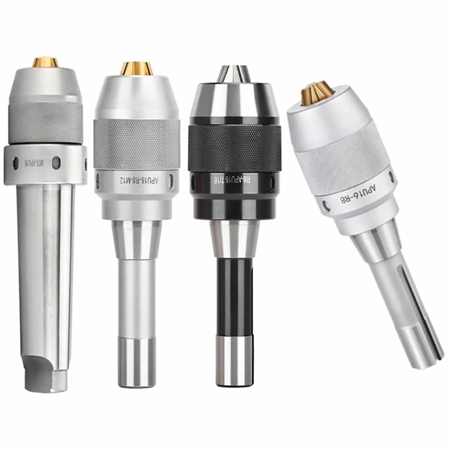 C20 C25 C32 NT30 NT40 R8 MTA2 MTB2 MTA3 MTB3 MTA4 MTB4 APU uchwyt wiertarski uchwyt wiertarski samozaciskowy uchwyt wiertarski (powlekanie tytanowe, MTA3-APU13)