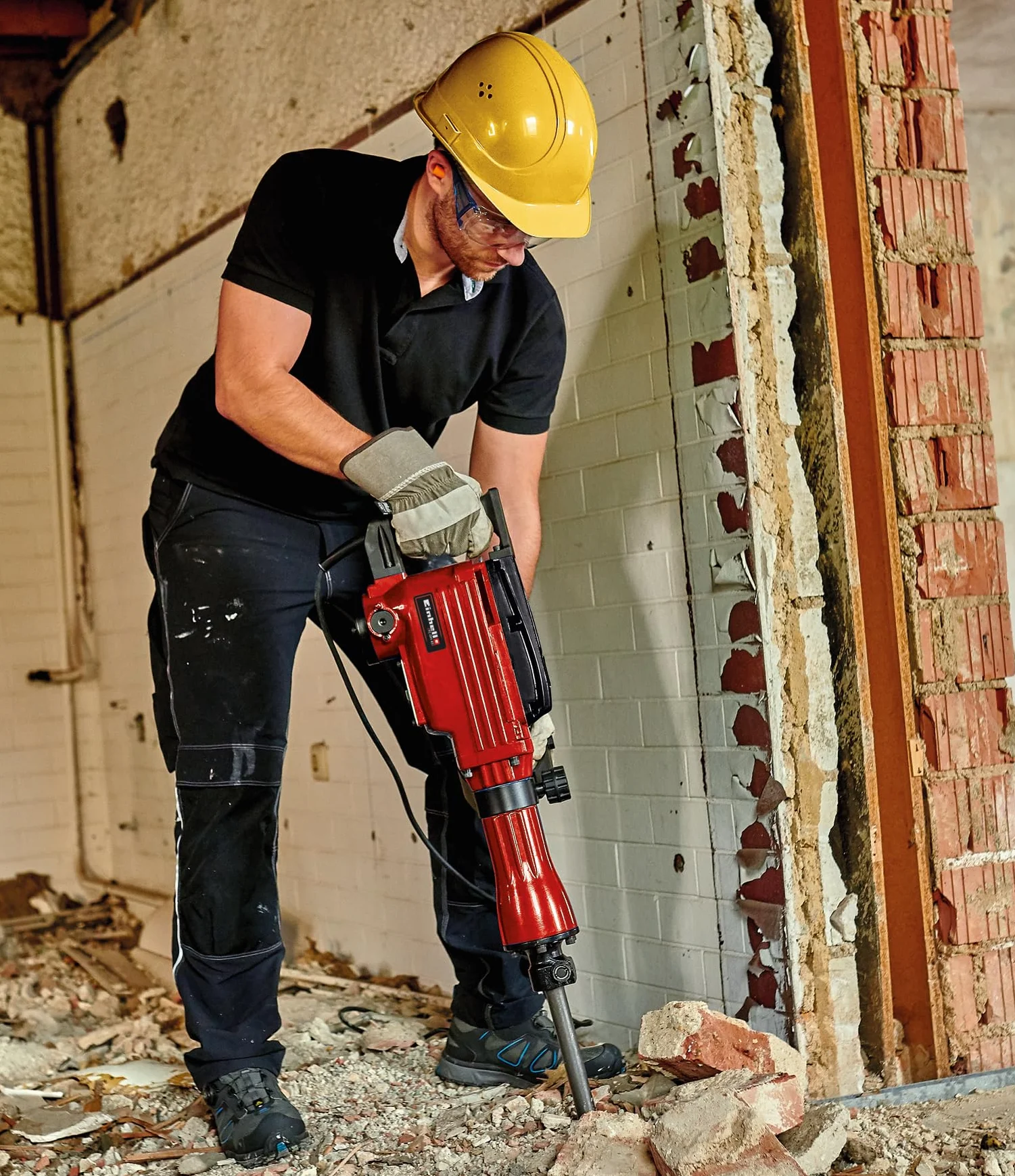 Einhell 43 Tc-Dh Młot Udarowy, Czerwony/Czarny