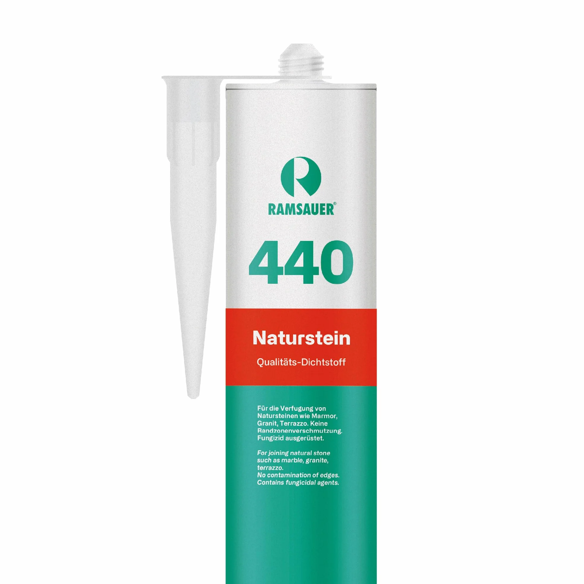 Ramsauer 440 kamień naturalny 1K silikonowy środek uszczelniający 310 ml kartusz (Manhattan)