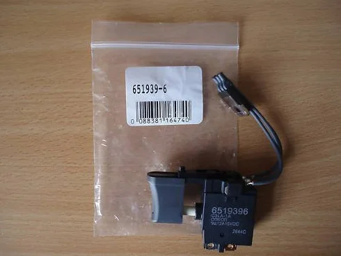 Makita 651939-6 Przełącznik do wiertarki/wkrętarki