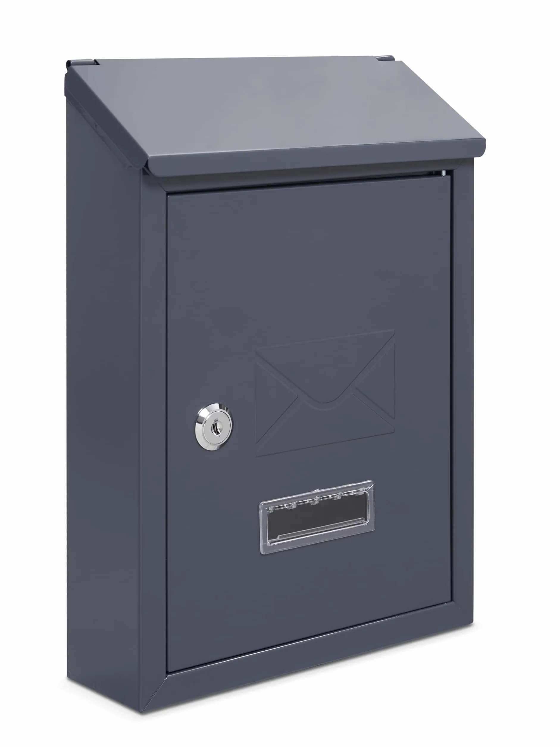 Assorted Collections Boîte aux lettres murale | verrouillable avec 2 clés | résistante aux intempéries Boîte aux lettres | easy à installer, 21 x 30 x 7 cm (różowy)