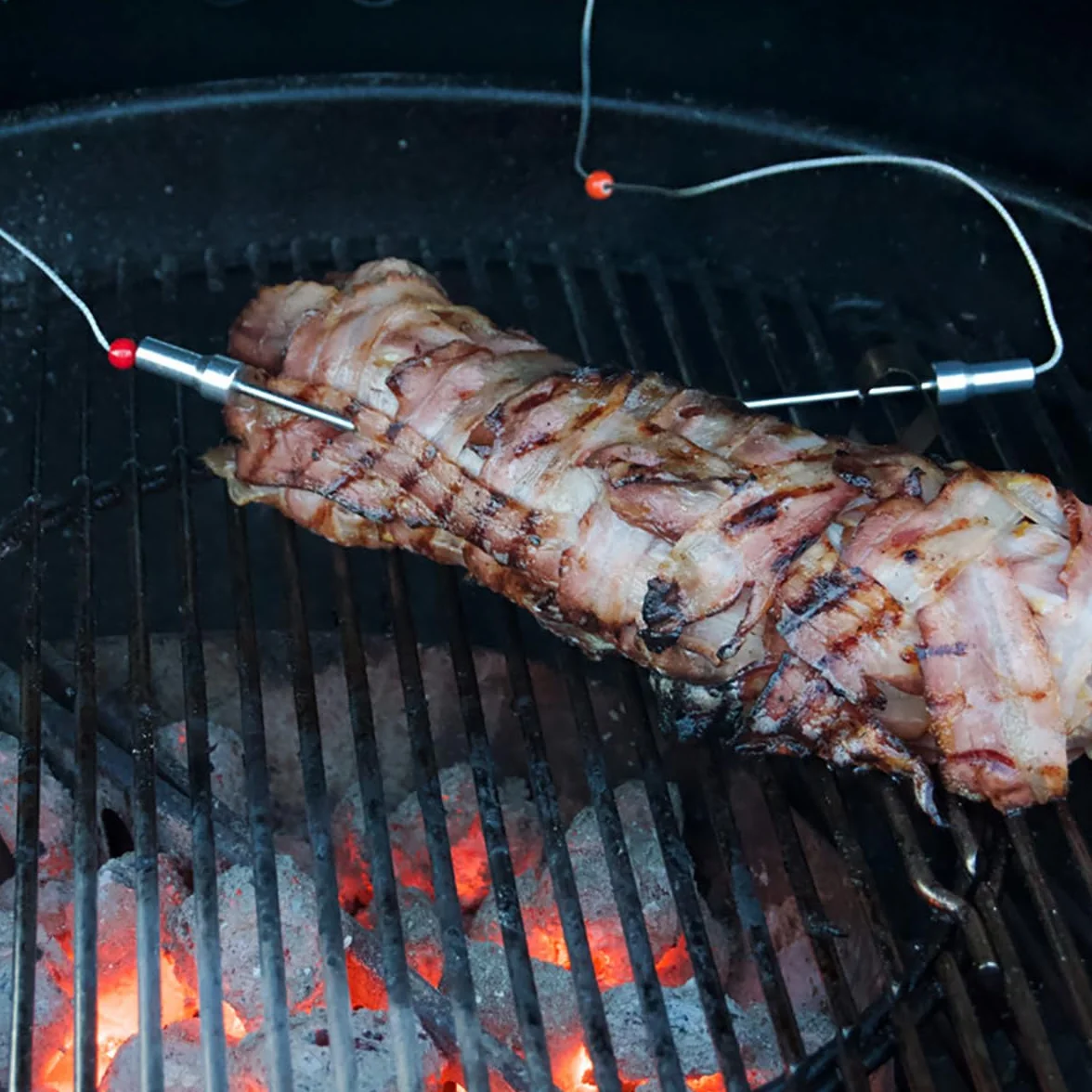 TFA Dostmann Inteligentny bezprzewodowy termometr do grilla Hyper BBQ 14.1513 z aplikacją