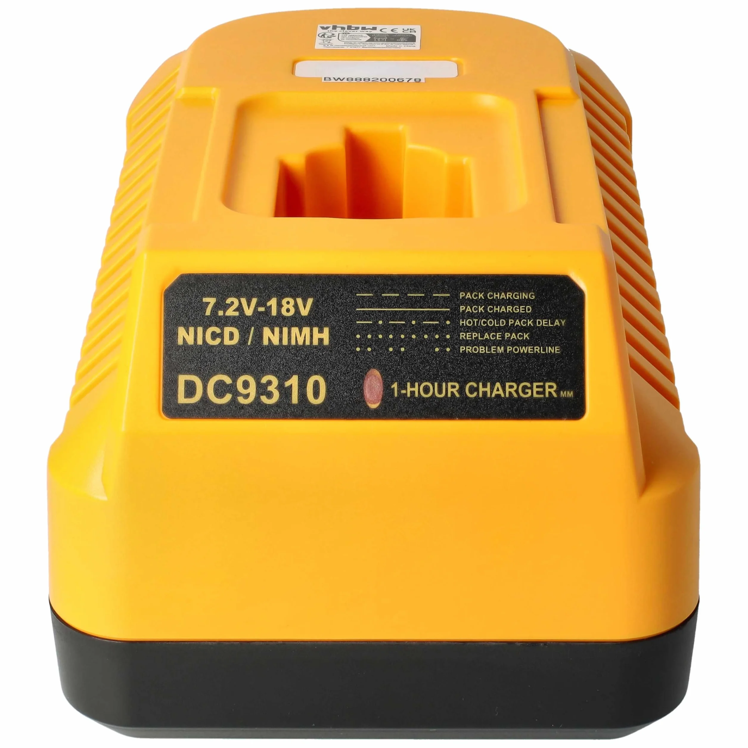 vhbw Ładowarka kompatybilna z Dewalt DC9096 DC9144 DC9180 DC9180C Ni-Cd NiMH