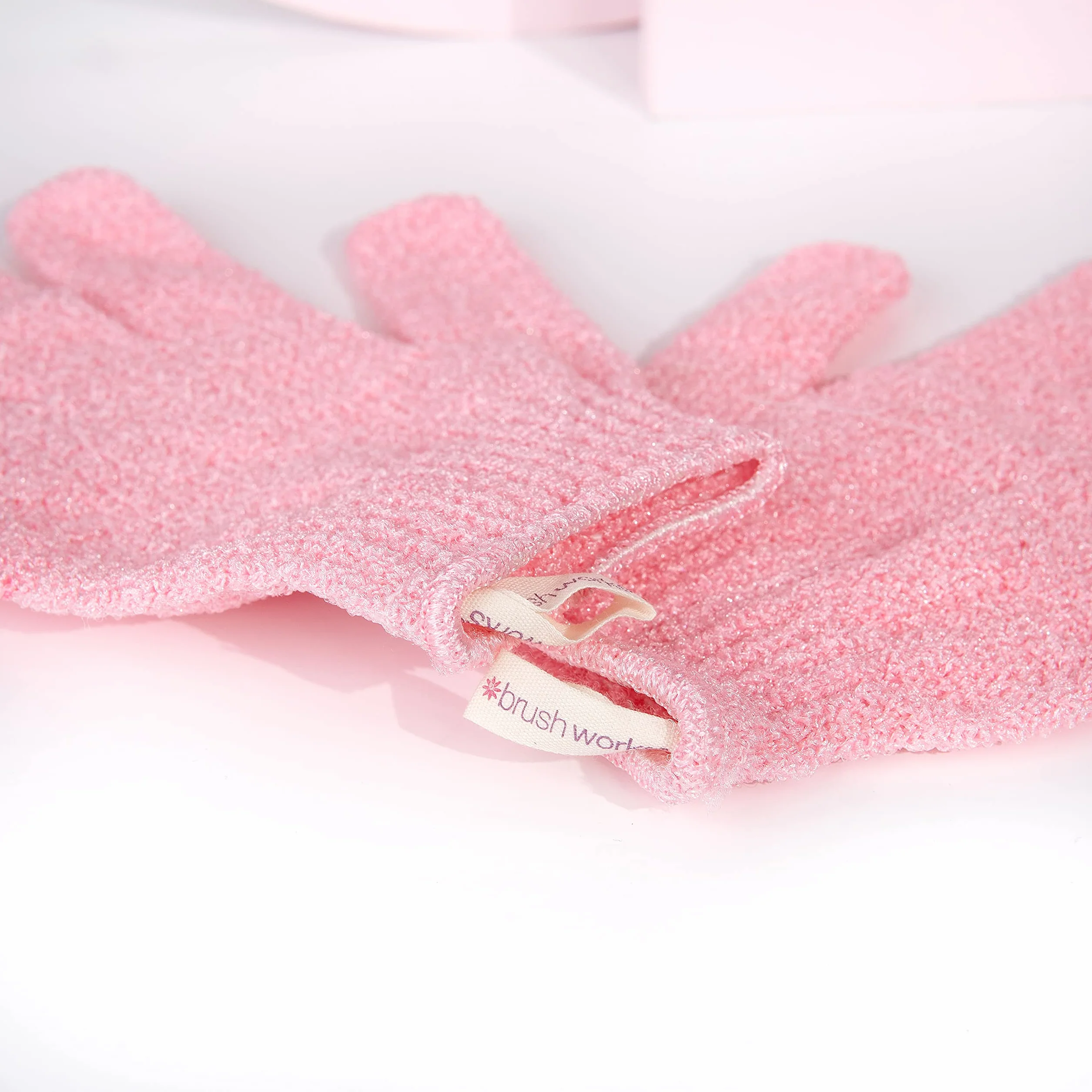 Brushworks Exfoliating Gloves