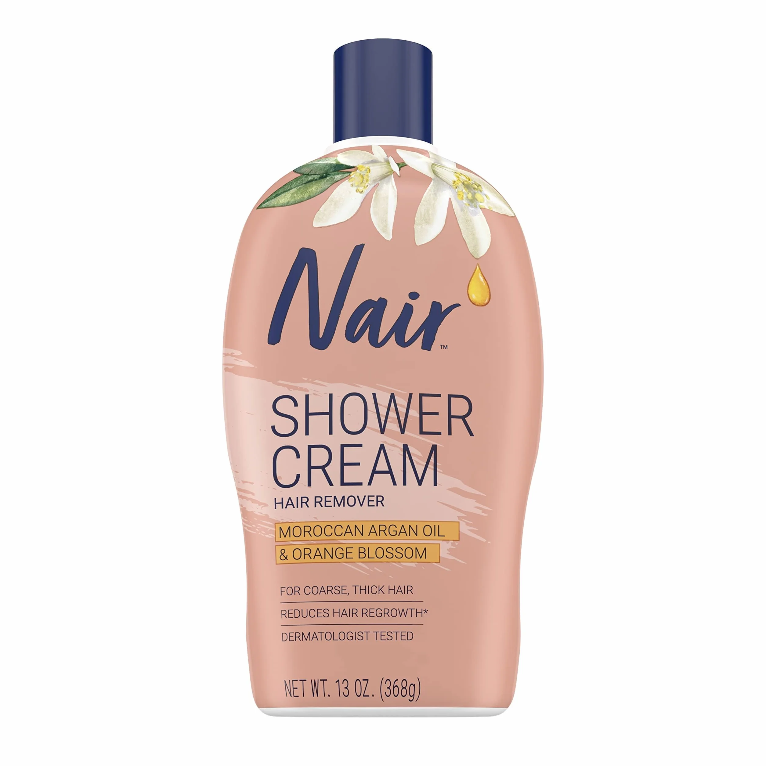 Nair Shower Power Max with Moroccan Argan Oil, Cream for Legs & Body (krem do depilacji ciała i nóg)