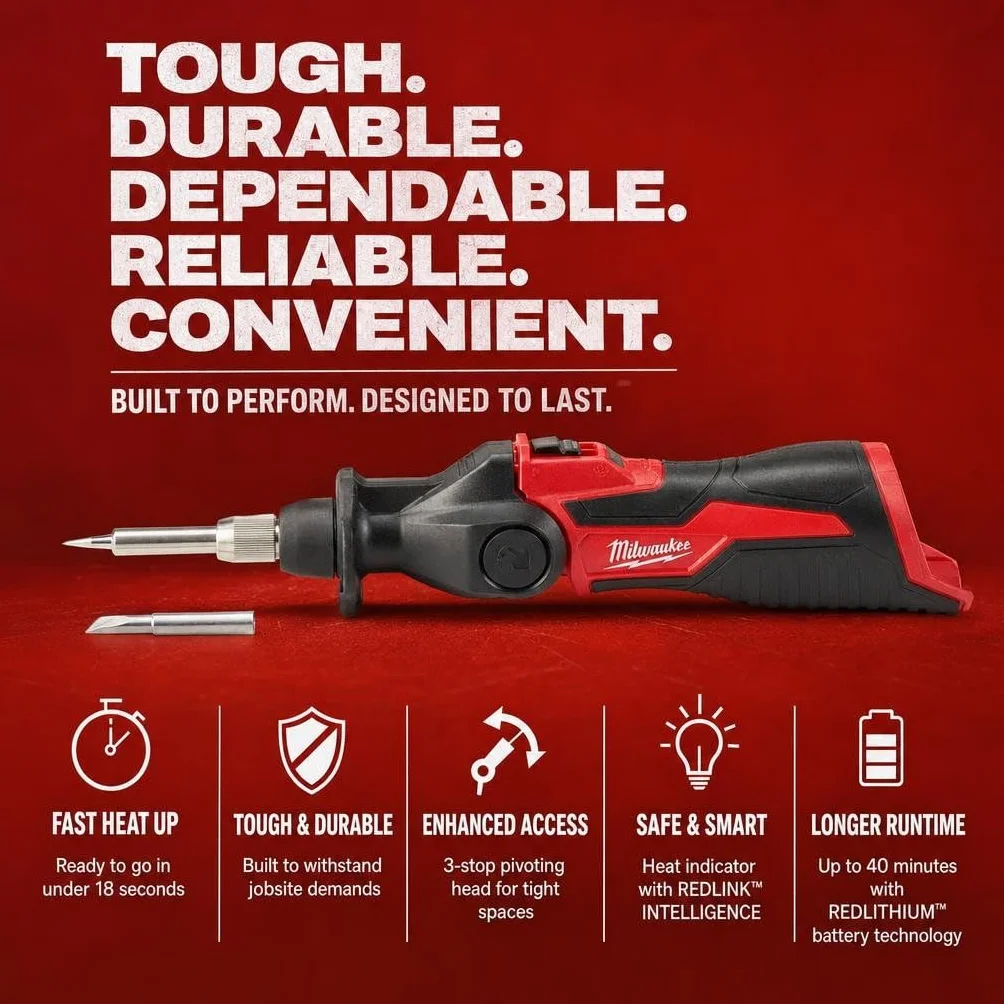 M12 Soldering Iron (Bare Tool)