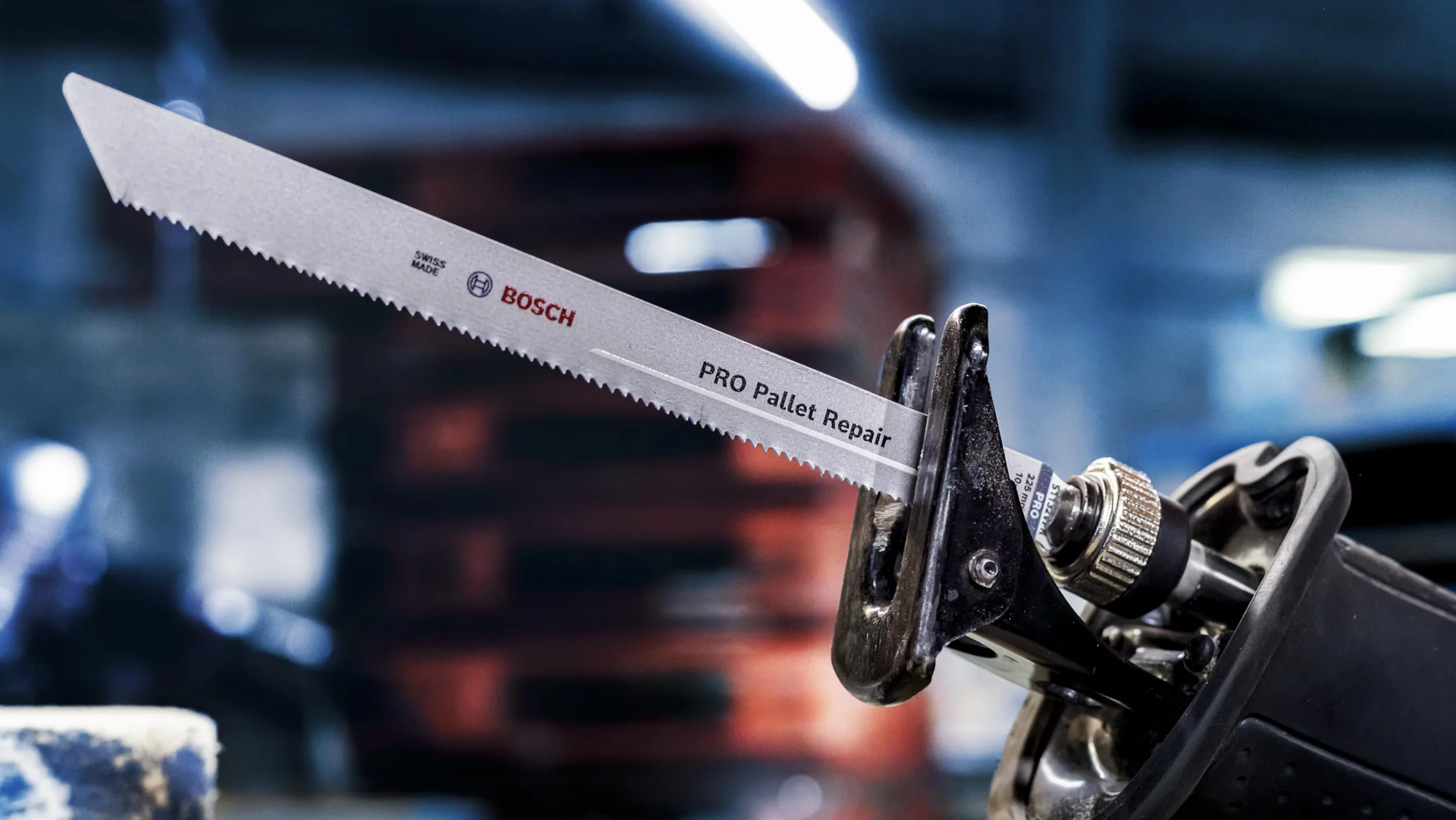 Bosch 100x Brzeszczot do piły szablastej PRO Pallet S1132VFR Repair (do Stal, Drewno z gwoździami, Długość 225 mm, Professional Akcesoria Piła szablasta)