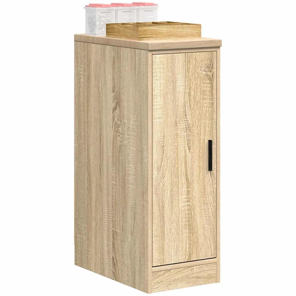 Garażowa szafka do przechowywania, dąb Sonoma, z blatem roboczym z litego drewna sosnowego, 2 półki, obciążenie 60 kg, do warsztatu, magazynu, biura i dla majsterkowiczów