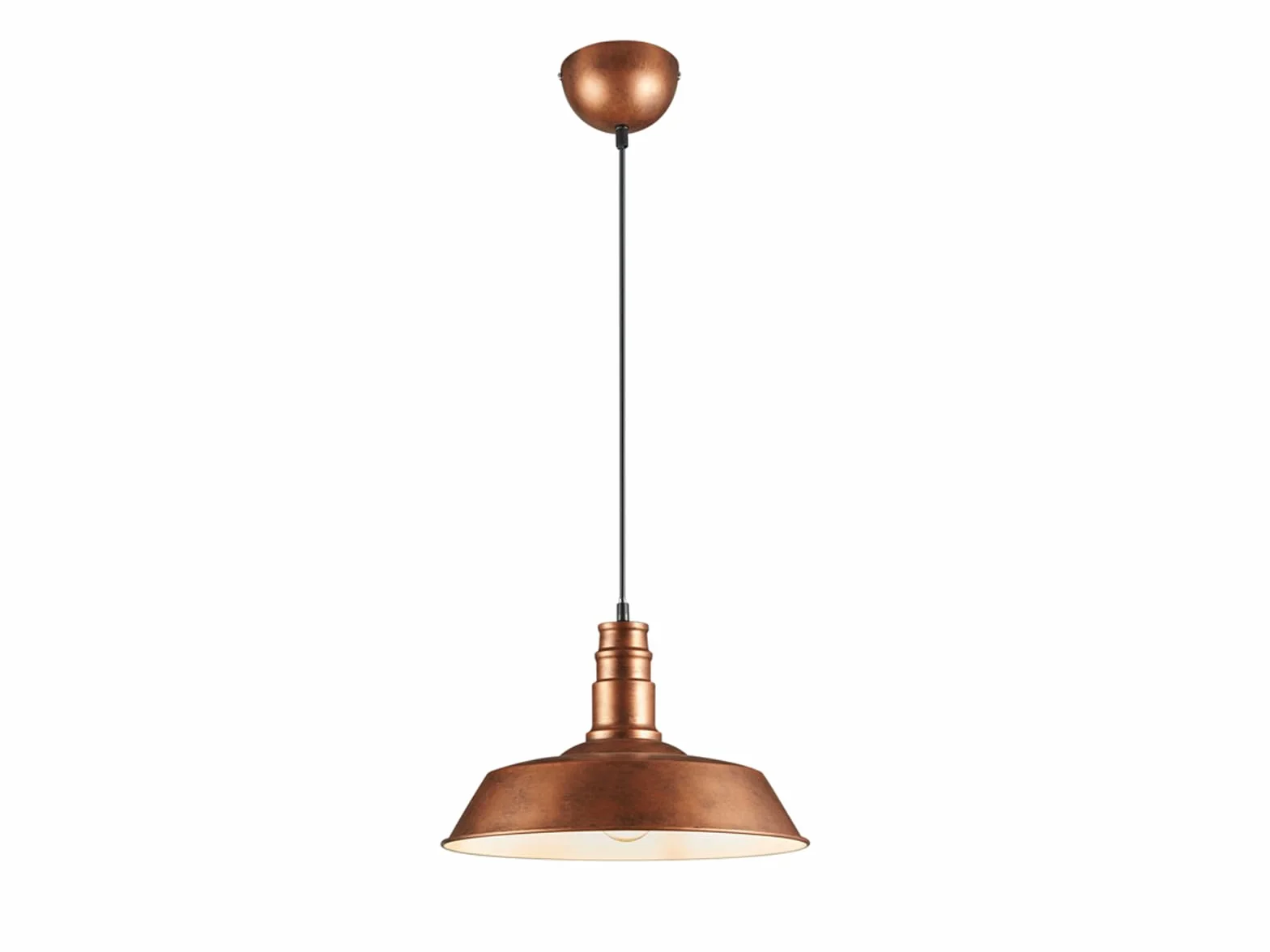 Reality Leuchten lampa wisząca Will R30421062, metal w kolorze miedzi antyczny, bez 1 x E27, 36 x 36 x 150 cm