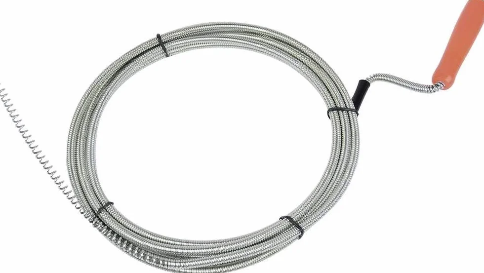 Mannesmann wałek do czyszczenia rur z korbą, 3 m, M49903