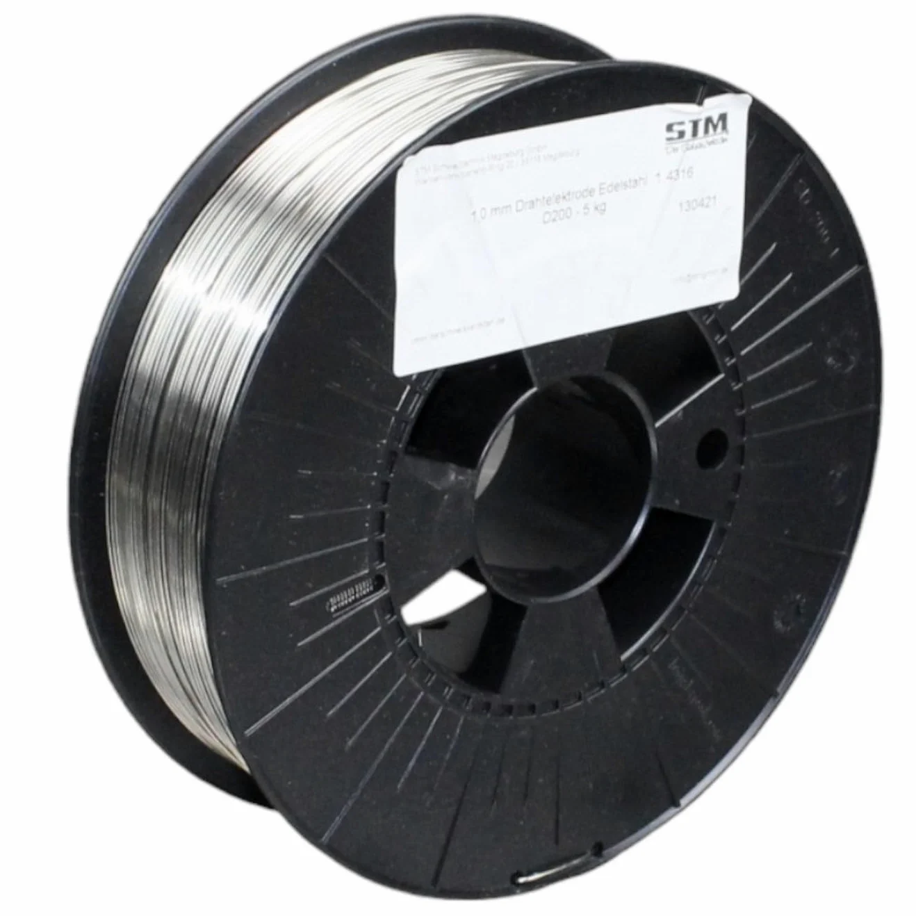 Drut spawalniczy ze stali nierdzewnej VA V2A 308L 1.4316 1,0 mm 0,5-15 kg MIG MAG Niro Inox STM (D200, 5 kg)