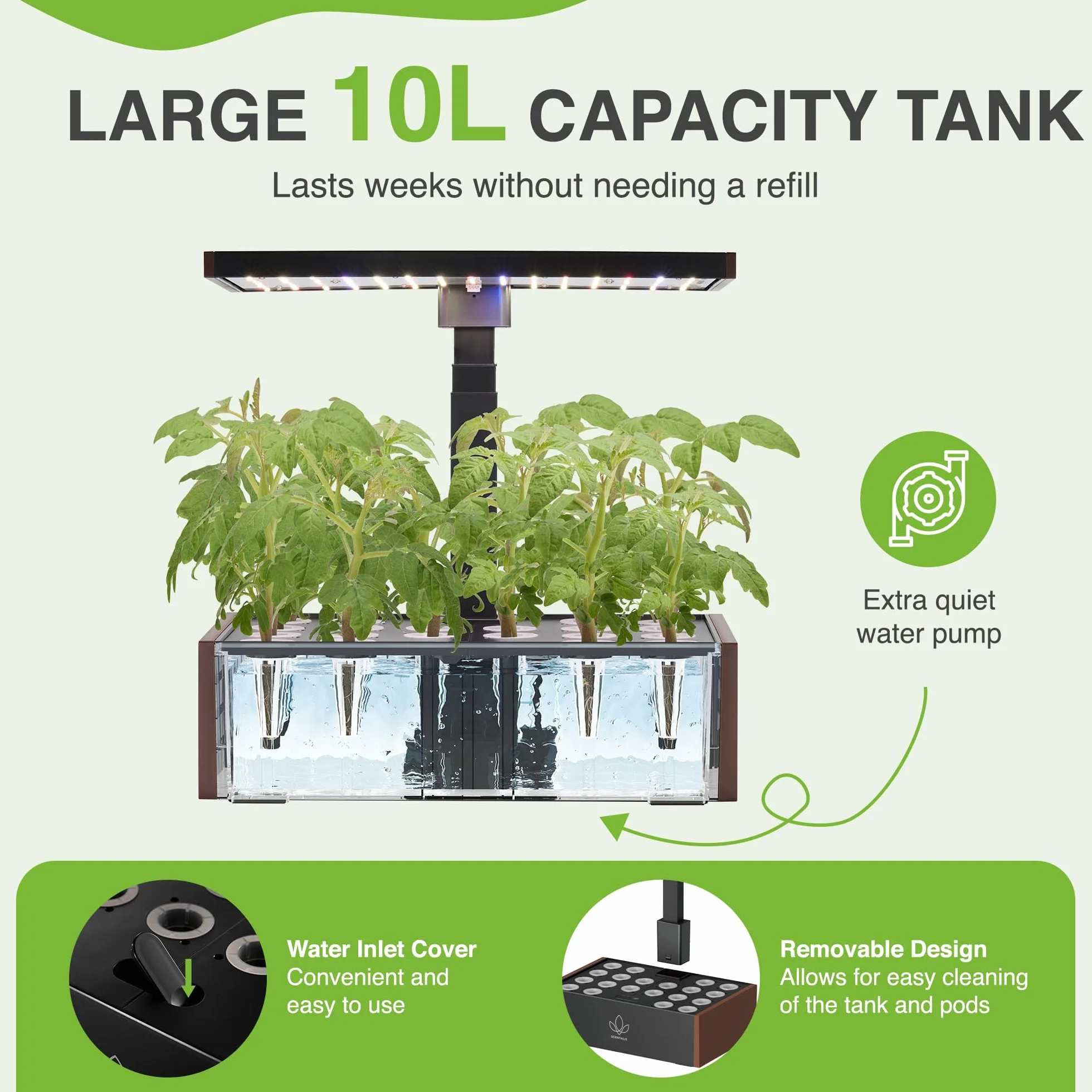 Vita Hydroponic Growing System Kit