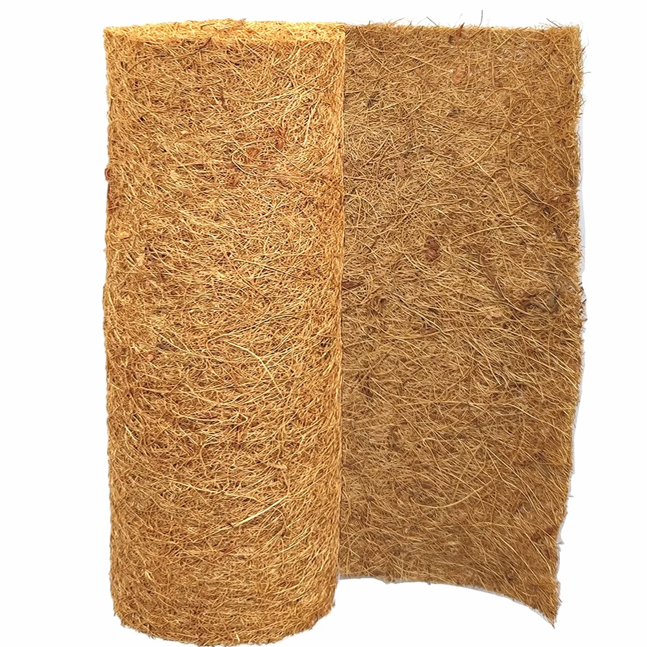 SUNYAY 12 x 40 cm, naturalna rolka kokosowa, kokosowa wkładka kokosowa, mata kokosowa do sadzarki okno kosz na kwiaty, dekoracja ogrodu, podkładka dla zwierząt