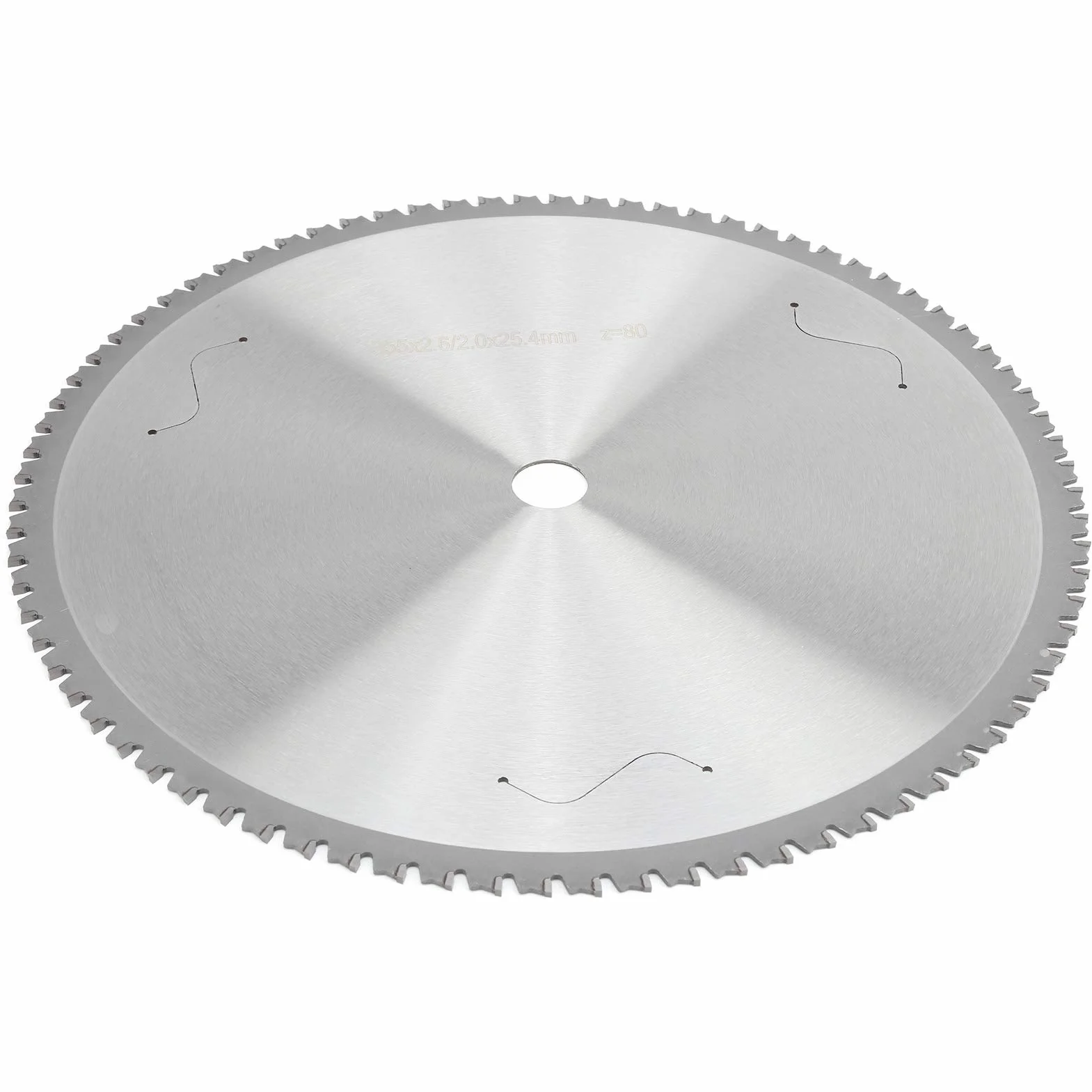 Yinhing Piła Tarczowa ze Stali Szybkotnącej 80T Tarcza do Cięcia Metalu 355 X 2,6 X 2,0 25,4 Mm do Cięcia Nadaje się pił Tarczowych Ukośnych i pił Stołowych