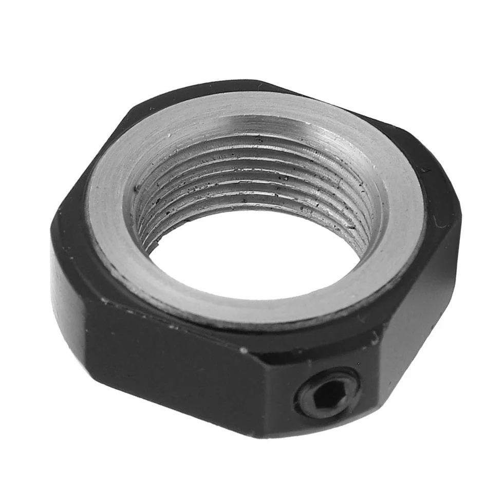 Metalowa nakrętka zamkowa wysoka dokładność wbudowana mosiężna podkładka śruby kulowe akcesoria (M12 x 1 mm)