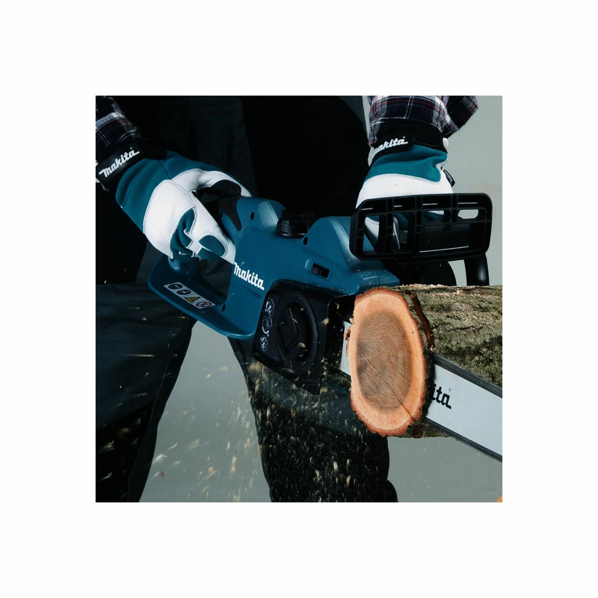 Makita Piła Łańcuchowa 35 cm Czarny Niebieski