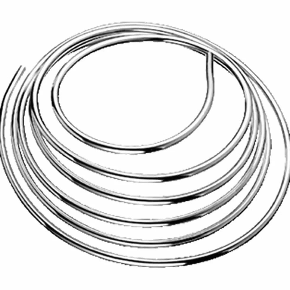 Schell 487410699 rura miedziana w kształcie pierścienia, giętka, długość – 5 m, ø 10 mm, chrom