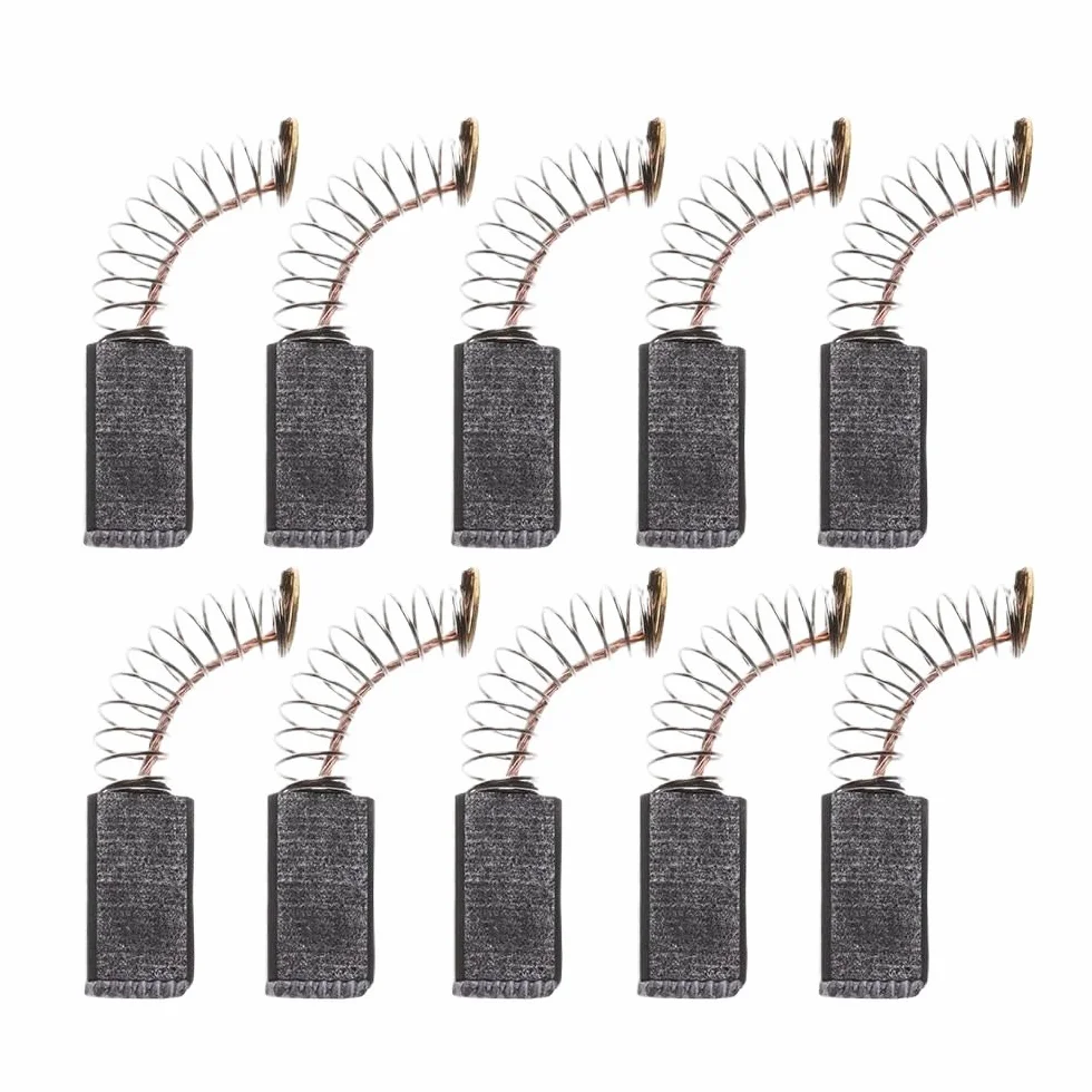 5/10 sztuk mi ni wiertarka elektryczna szlifierka zamienna szczotki węglowe części zamienne do silników elektrycznych narzędzie obrotowe 5 x 8 x 15 mm (10 szt.)