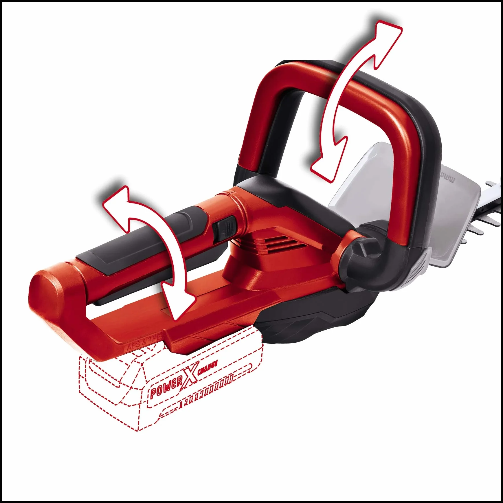 Einhell GC-CH 1846 Li-Solo Power X-Change Akumulatorowe nożyce do żywopłotu 18 V 46 cm